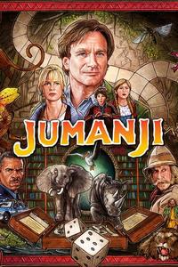 Official poster of Jumanji 1995 directed by [object Object]