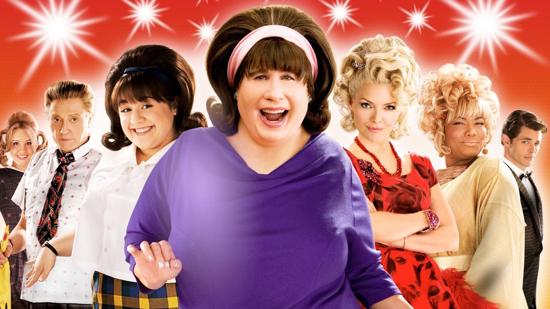 Cinematic background from Hairspray 2007 - Pleasantly plump teenager Tracy Turnblad auditions to be on Baltimore's most popular dance show - The Corny Collins Show - and lands a prime spot. Through her newfound fame, she becomes determined to help her friends and end the racial segregation that has been a staple of the show.