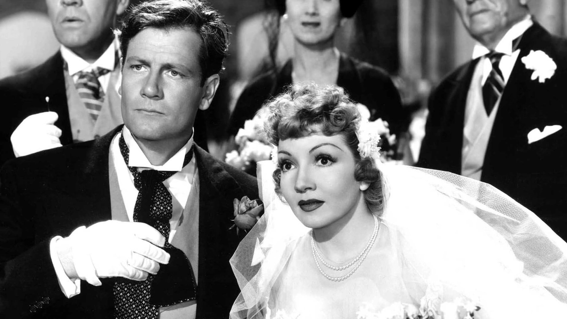 Cinematic background from The Palm Beach Story 1942 - A New York inventor, Tom Jeffers, needs cash to develop his big idea, so his adoring wife, Gerry (Geraldine), decides to raise it by divorcing him and marrying an eccentric Florida millionaire, J. D. Hackensacker III.