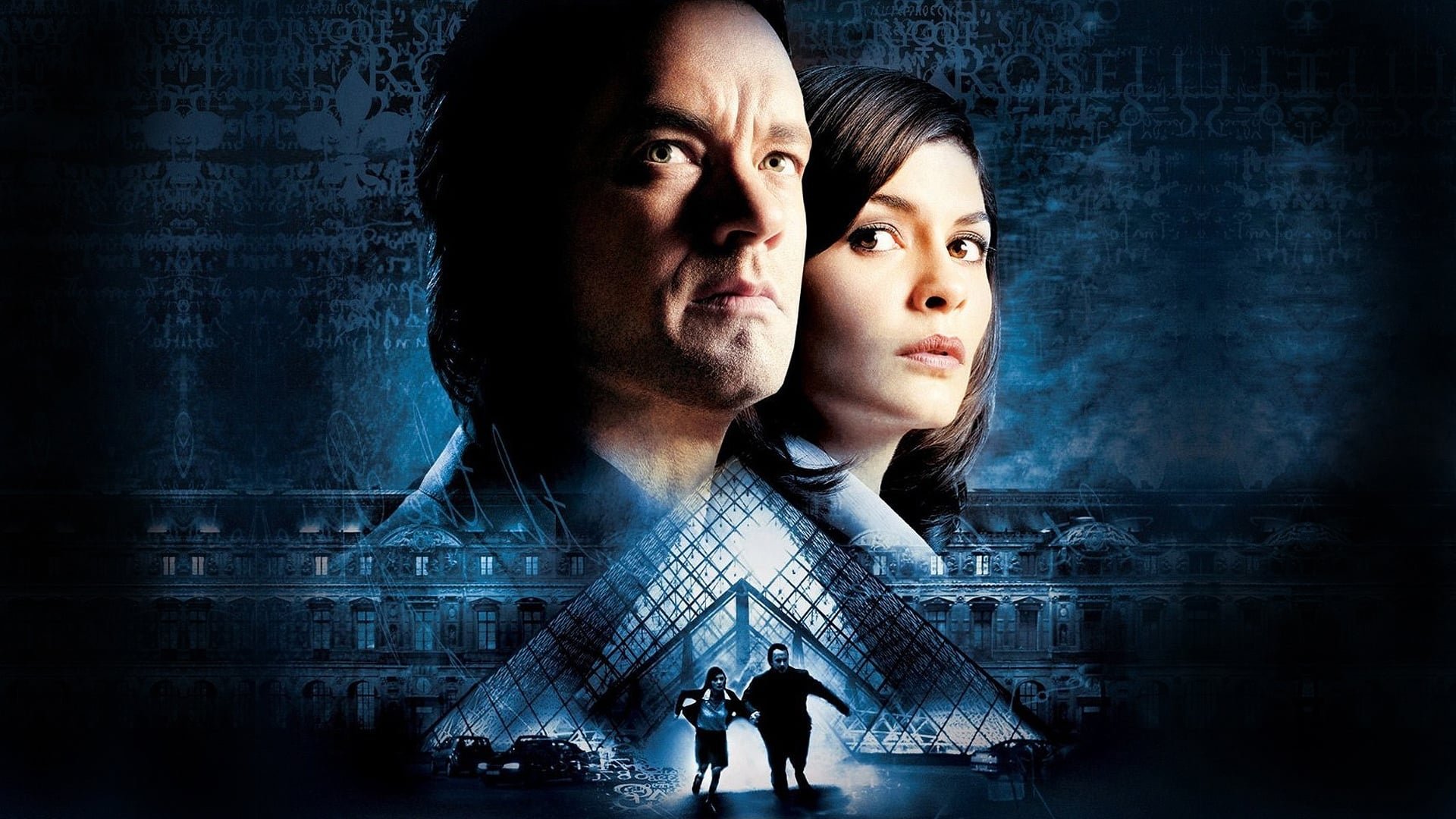 Cinematic background from The Da Vinci Code 2006 - A murder in Paris’ Louvre Museum and cryptic clues in some of Leonardo da Vinci’s most famous paintings lead to the discovery of a religious mystery. For 2,000 years a secret society closely guards information that — should it come to light — could rock the very foundations of Christianity.