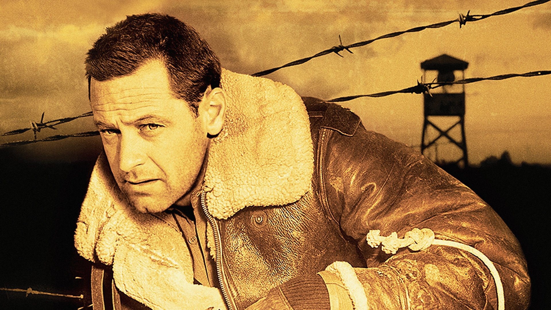 Cinematic background from Stalag 17 1953 - It's a dreary Christmas 1944 for the American POWs in Stalag 17 and the men in Barracks 4, all sergeants, have to deal with a grave problem—there seems to be a security leak.