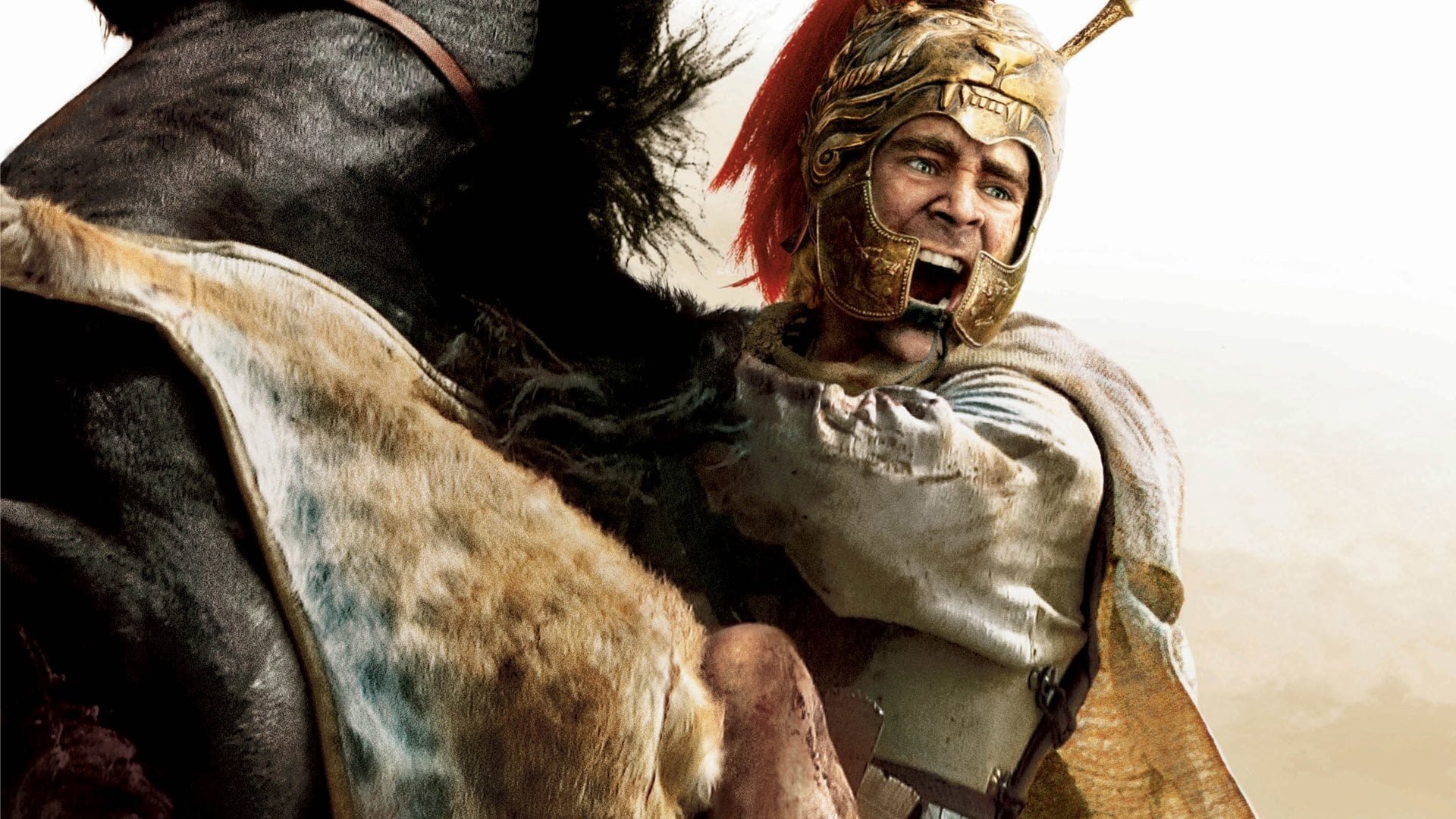 Cinematic background from Alexander 2004 - Alexander, the King of Macedonia, leads his legions against the giant Persian Empire. After defeating the Persians, he leads his army across the then known world, venturing farther than any westerner had ever gone, all the way to India.