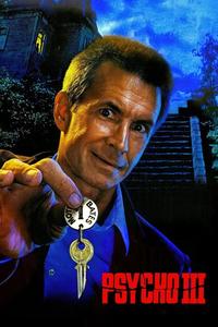 Official poster of Psycho III 1986 directed by [object Object]