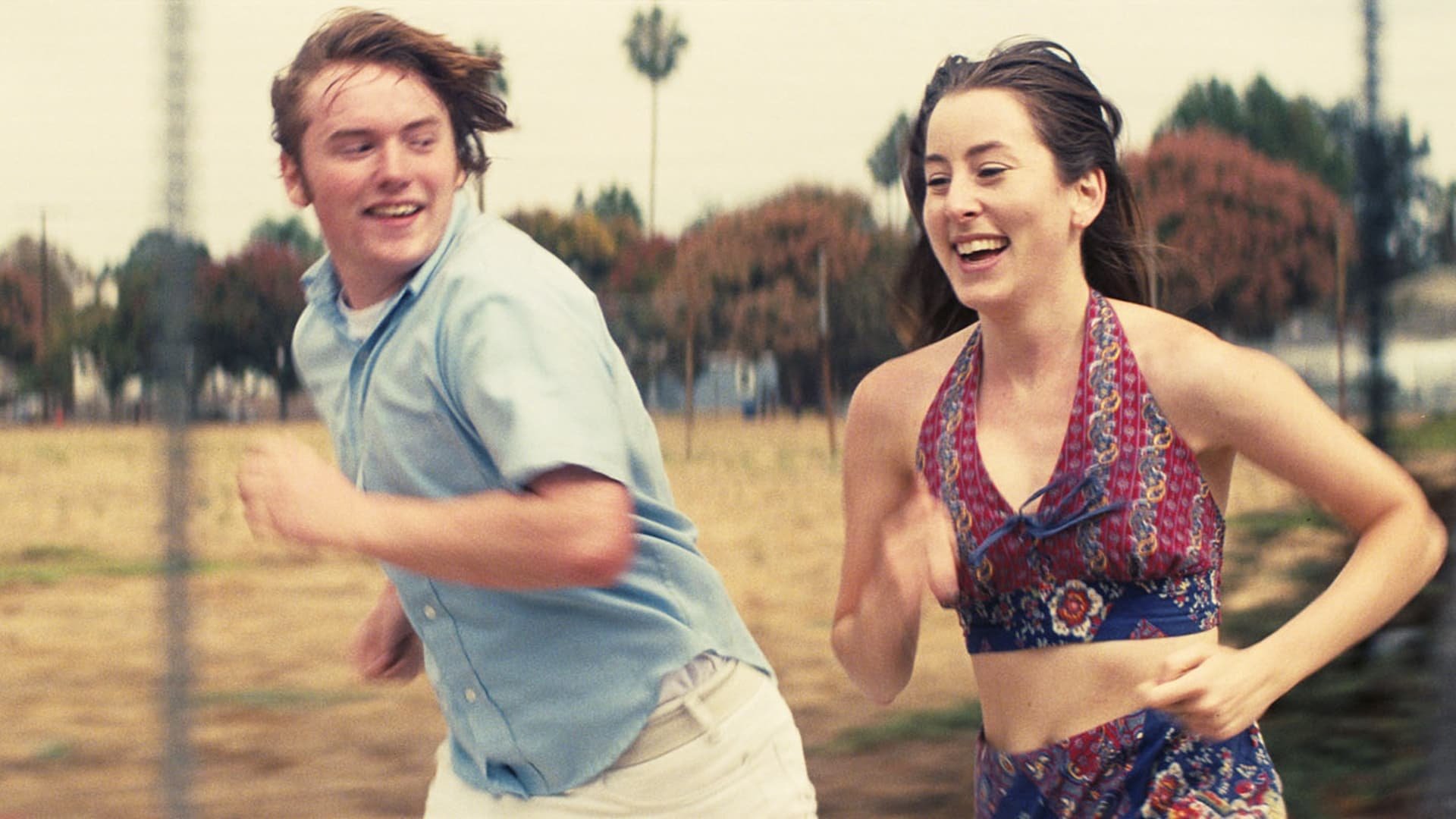 Cinematic background from Licorice Pizza 2021 - The story of Gary Valentine and Alana Kane growing up, running around and going through the treacherous navigation of first love in the San Fernando Valley, 1973.