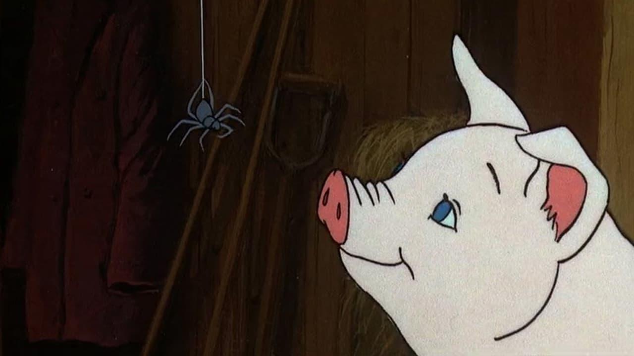 Cinematic background from Charlotte's Web 1973 - Wilbur the pig is scared of the end of the season, because he knows that come that time, he will end up on the dinner table. He hatches a plan with Charlotte, a spider that lives in his pen, to ensure that this will never happen.