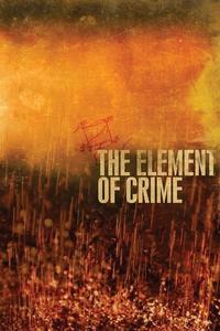 Official poster of The Element of Crime 1984 directed by Lars von Trier