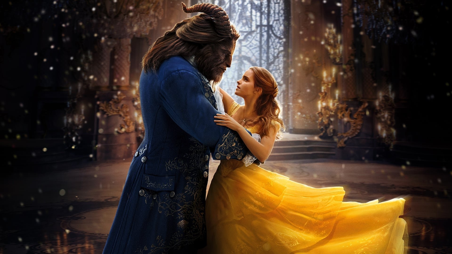 Cinematic background from Beauty and the Beast 2017 - A live-action adaptation of Disney's version of the classic tale of a cursed prince and a beautiful young woman who helps him break the spell.