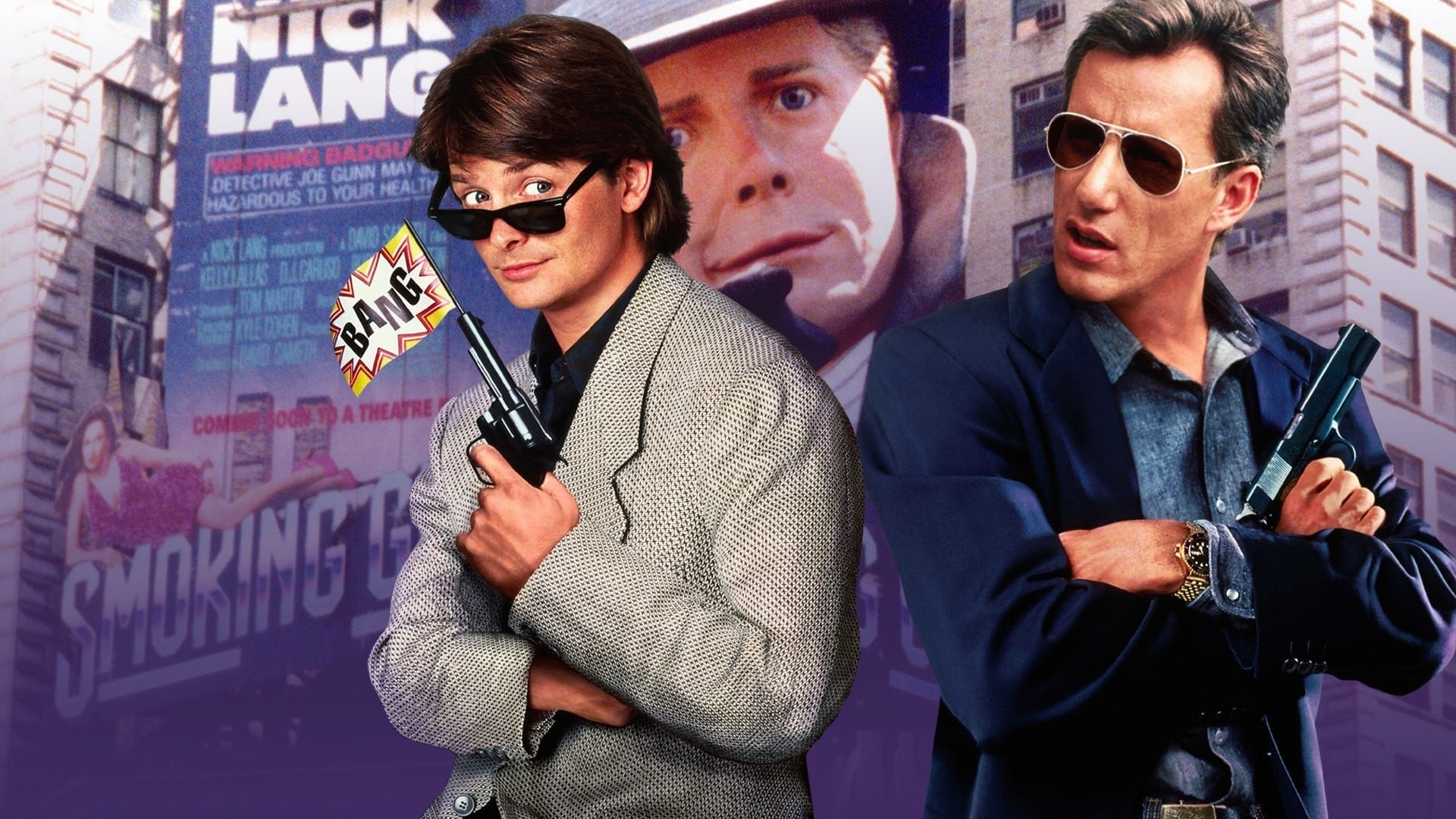 Cinematic background from The Hard Way 1991 - Seeking to raise his credibility as an actor and to land a role as a tough cop on a new show, Hollywood action star Nick Lang works a deal with New York City Police Capt. Brix, who by chance is one of his fans. Nick will be paired with detective Lt. John Moss and learn how to act like a real cop. But when Nick drives John crazy with questions and imitating him, he gets in the way of John's pursuit of a serial killer.