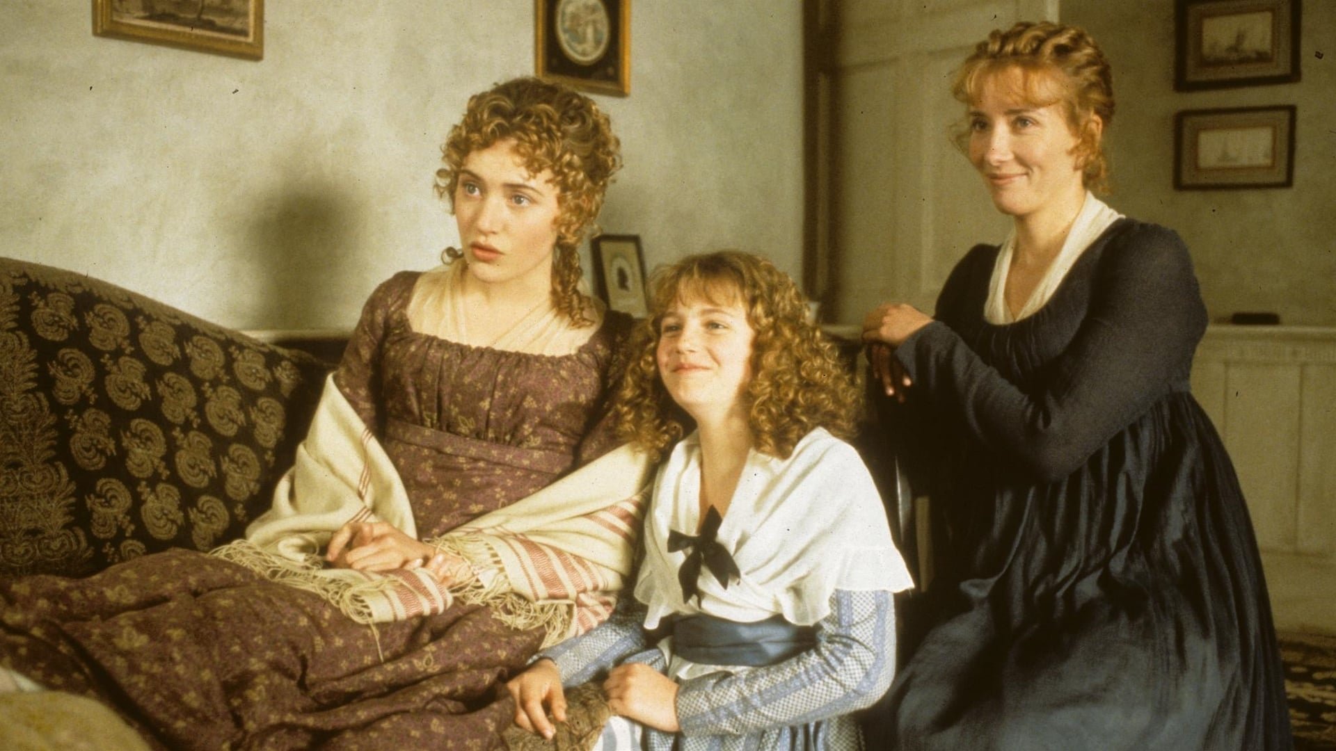 Cinematic background from Sense and Sensibility 1995 - The Dashwood sisters, sensible Elinor and passionate Marianne, whose chances at marriage seem doomed by their family's sudden loss of fortune.  When Henry Dashwood dies unexpectedly, his estate must pass on by law to his son from his first marriage, John and wife Fanny. But these circumstances leave Mr. Dashwood's current wife, and daughters Elinor, Marianne and Margaret, without a home and with barely enough money to live on. As Elinor and Marianne struggle to find romantic fulfillment in a society obsessed with financial and social status, they must learn to mix sense with sensibility in their dealings with both money and men.