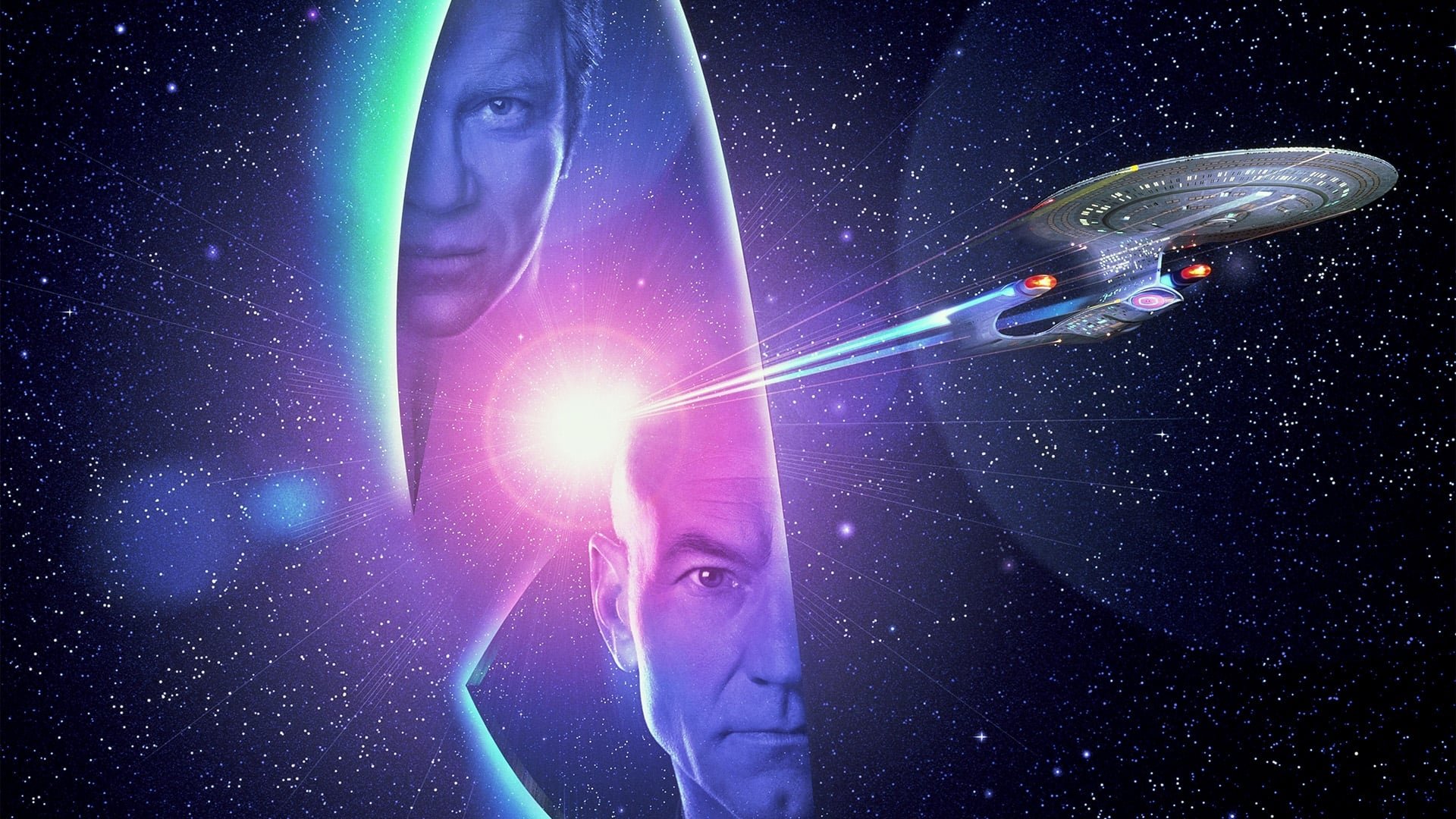 Cinematic background from Star Trek: Generations 1994 - Captain Jean-Luc Picard and the crew of the Enterprise-D find themselves at odds with the renegade scientist Soran who is destroying entire star systems. Only one man can help Picard stop Soran's scheme...and he's been dead for seventy-eight years.