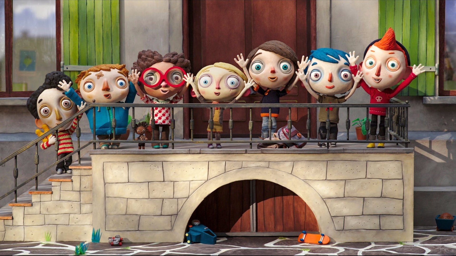 Cinematic background from My Life as a Zucchini 2016 - After his mother’s death, Zucchini is befriended by a kind police officer, Raymond, who accompanies him to his new foster home filled with other orphans his age. There, with the help of his newfound friends, Zucchini eventually learns to trust and love as he searches for a new family of his own.