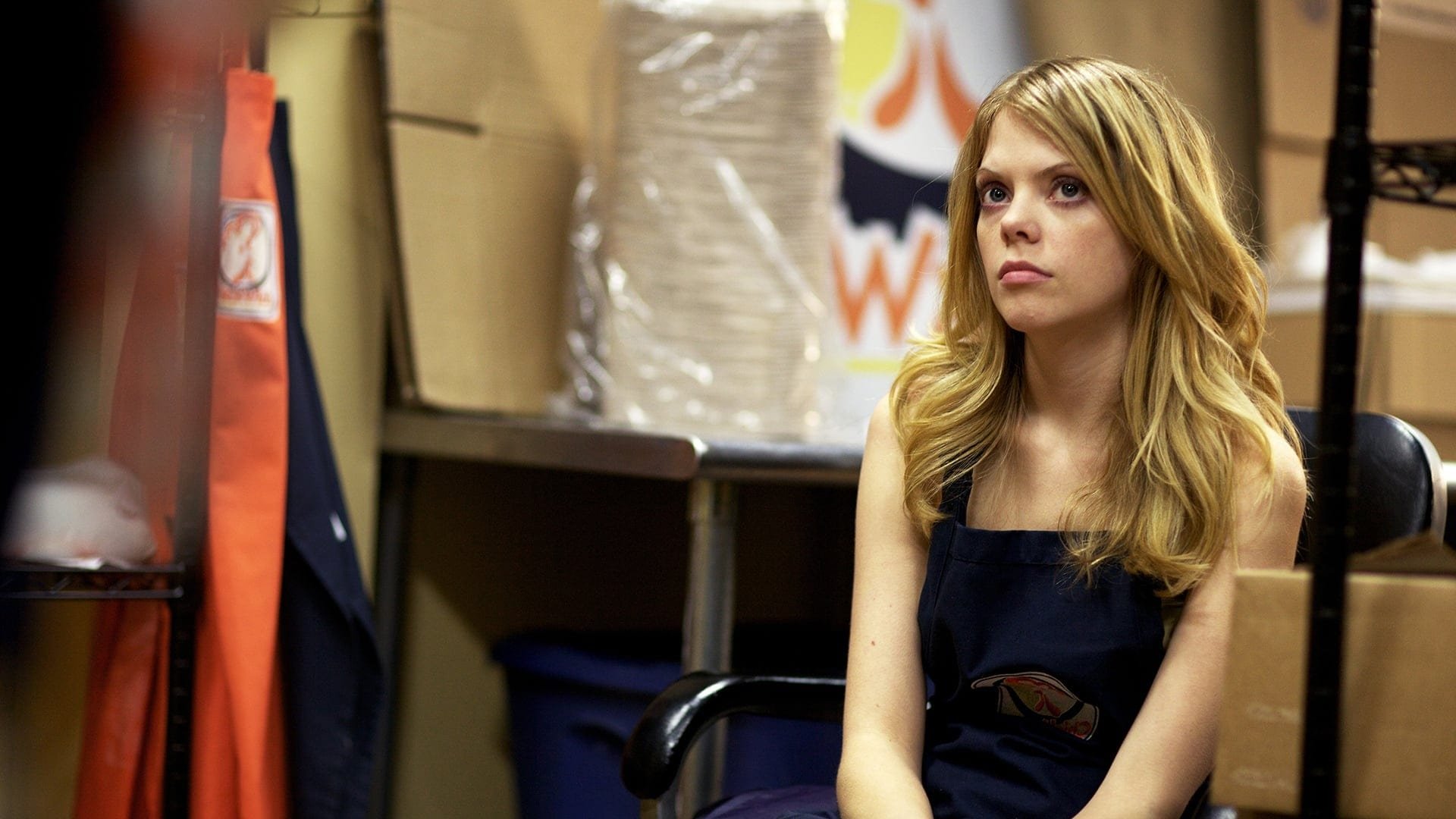 Cinematic background from Compliance 2012 - On a particularly busy day at a suburban Ohio fast food restaurant, manager Sandra receives a phone call from a police officer saying that an employee has stolen money from a customer.