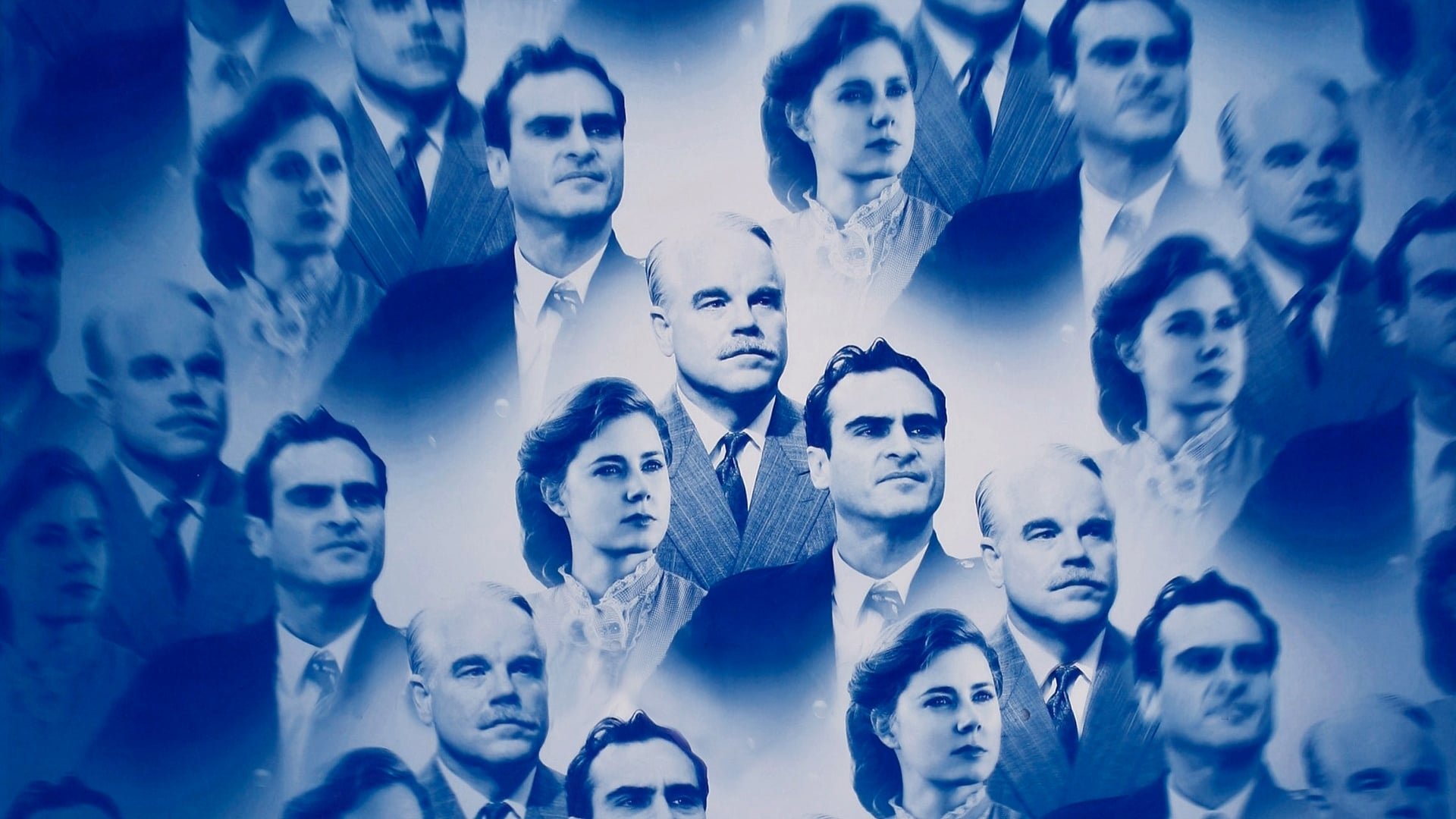 Cinematic background from The Master 2012 - Freddie, a volatile, heavy-drinking veteran who suffers from post-traumatic stress disorder, finds some semblance of a family when he stumbles onto the ship of Lancaster Dodd, the charismatic leader of a new "religion" he forms after World War II.