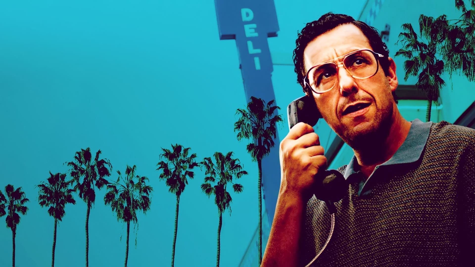 Cinematic background from Sandy Wexler 2017 - When a hapless but dedicated talent manager signs his first client who actually has talent, his career finally starts to take off.