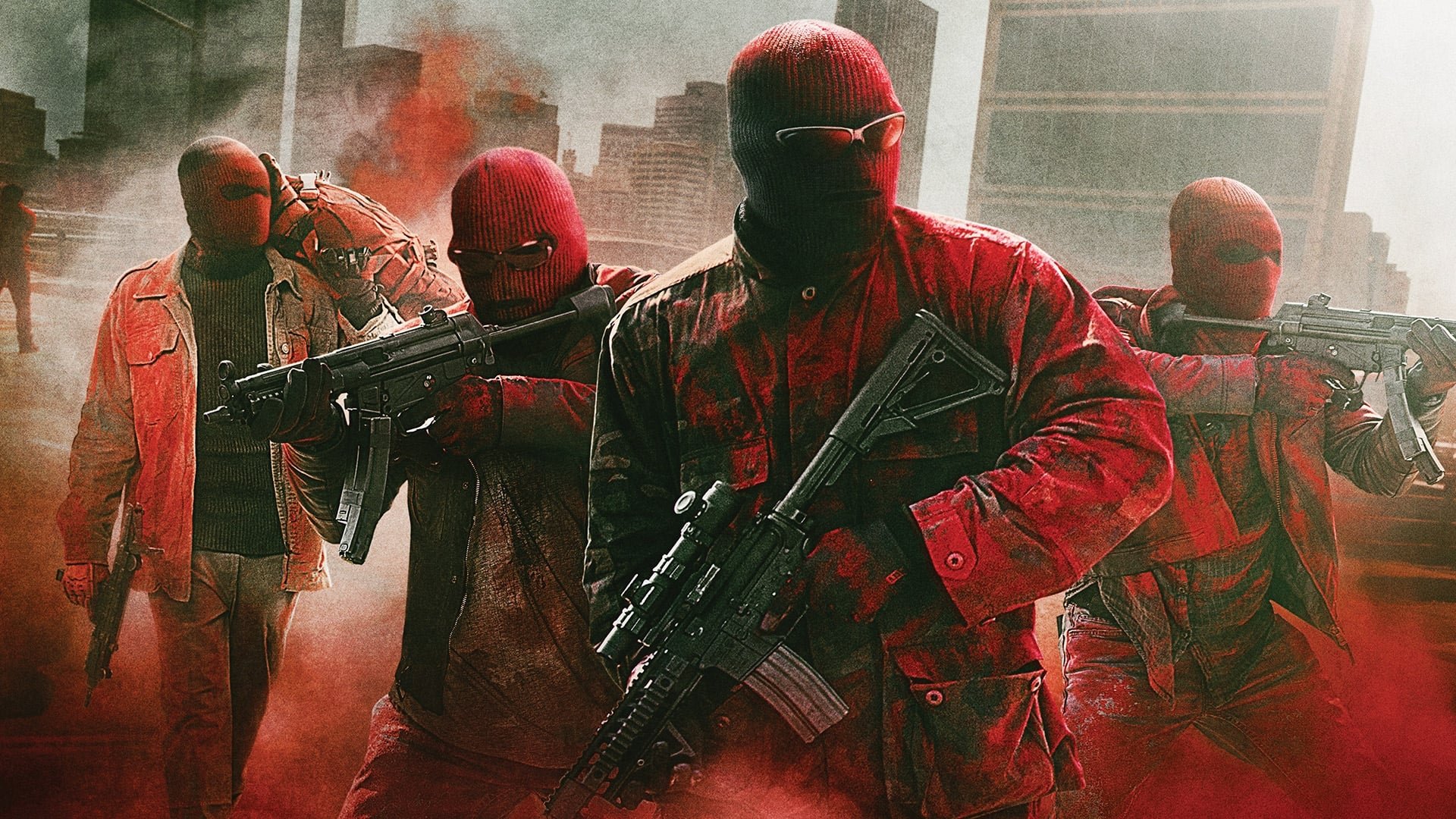Cinematic background from Triple 9 2016 - A gang of criminals and corrupt cops plan the murder of a police officer in order to pull off their biggest heist yet across town.