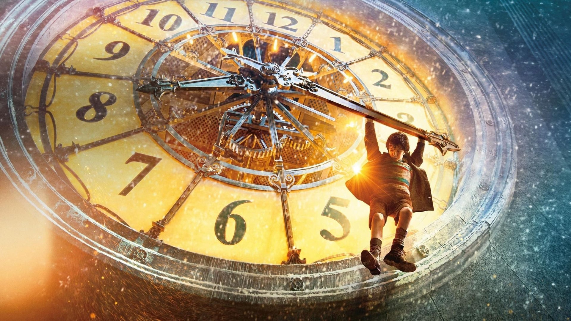 Cinematic background from Hugo 2011 - Orphaned and alone except for an uncle, Hugo Cabret lives in the walls of a train station in 1930s Paris. Hugo's job is to oil and maintain the station's clocks, but to him, his more important task is to protect a broken automaton and notebook left to him by his late father. Accompanied by the goddaughter of an embittered toy merchant, Hugo embarks on a quest to solve the mystery of the automaton and find a place he can call home.