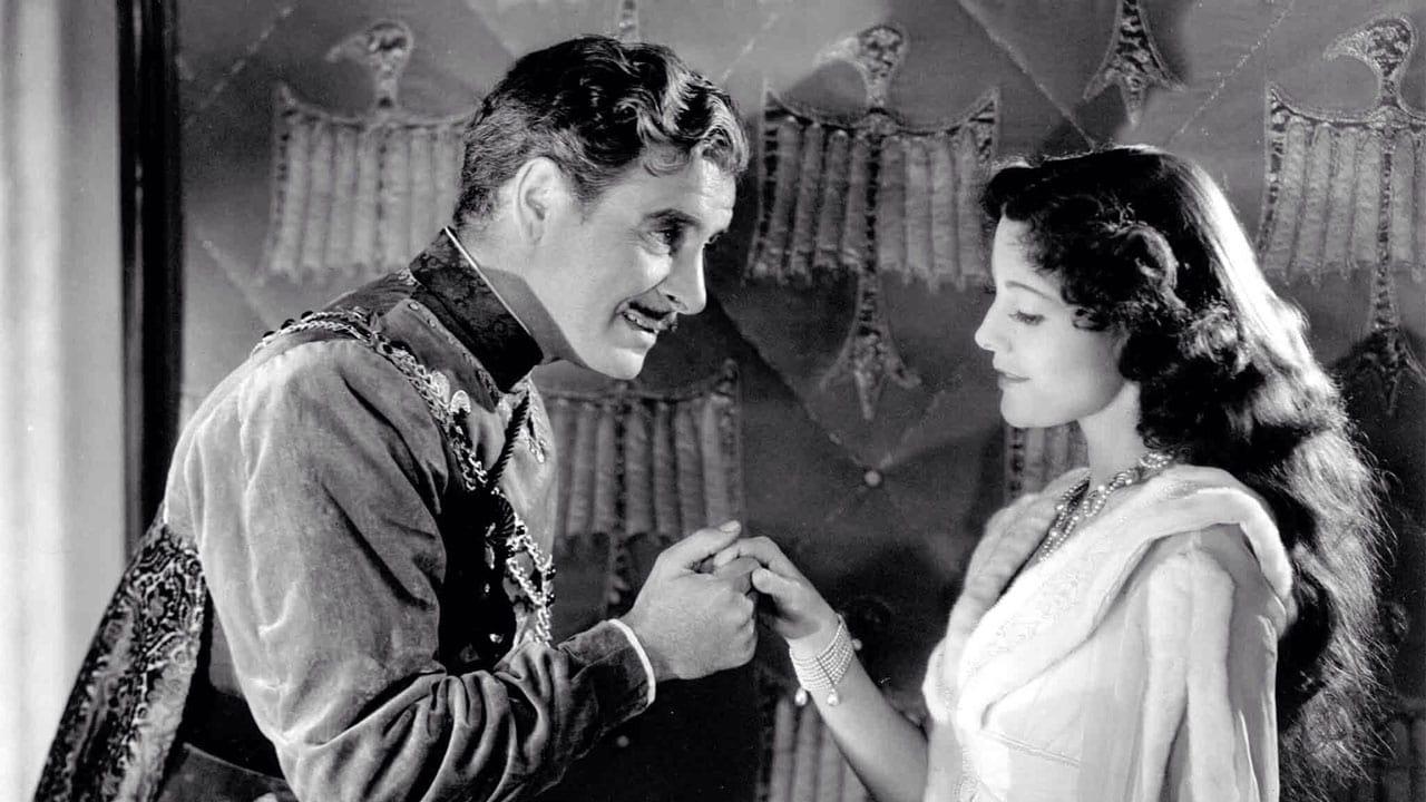 Cinematic background from If I Were King 1938 - King Louis XI masquerades as a commoner in Paris, seeking out the treachery he is sure lurks in his kingdom. At a local tavern, he overhears the brash poet François Villon extolling why he would be a better king. Annoyed yet intrigued, the King bestows on Villon the title of Grand Constable. Soon Villon begins work and falls for a lovely lady-in-waiting, but then must flee execution when the King turns on him.