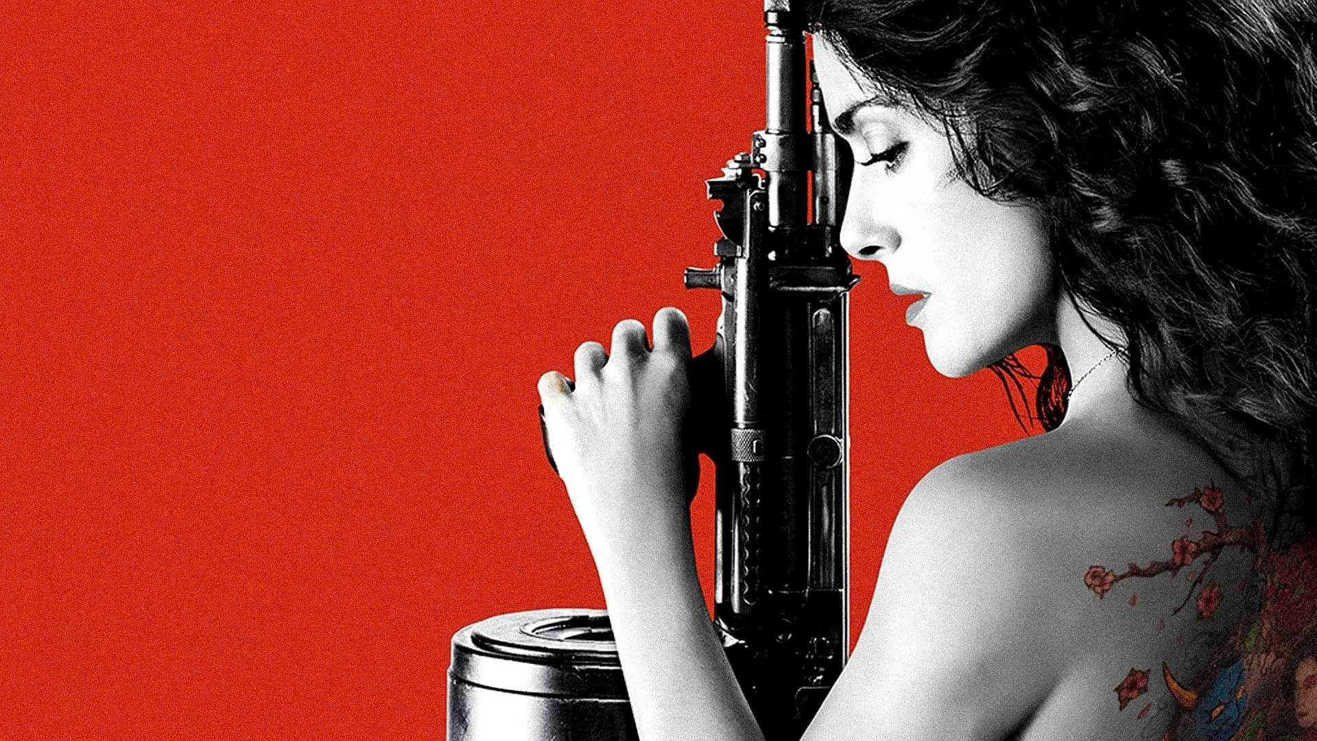 Cinematic background from Everly 2014 - After she betrays a powerful mob boss, a woman matches wits and weaponry with a legion of killers who are out to collect the bounty on the heads of her and her family.
