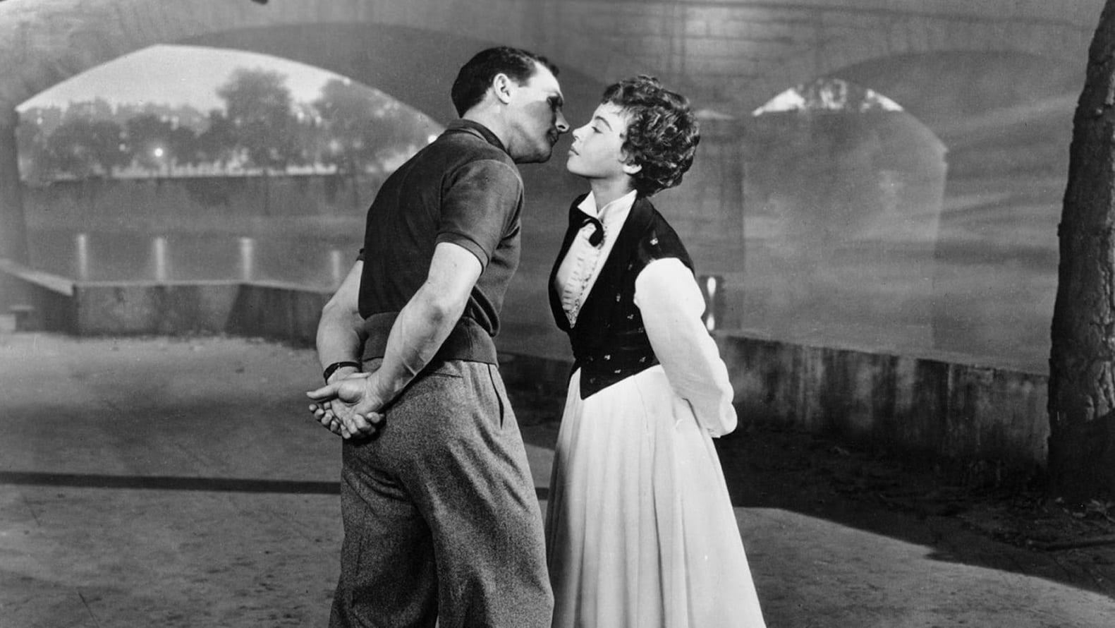 Cinematic background from An American in Paris 1951 - Jerry Mulligan is an exuberant American expatriate in Paris trying to make a reputation as a painter. His friend Adam is a struggling concert pianist who's a long time associate of a famous French singer, Henri Baurel. A lonely society woman, Milo Roberts, takes Jerry under her wing and supports him, but is interested in more than his art.