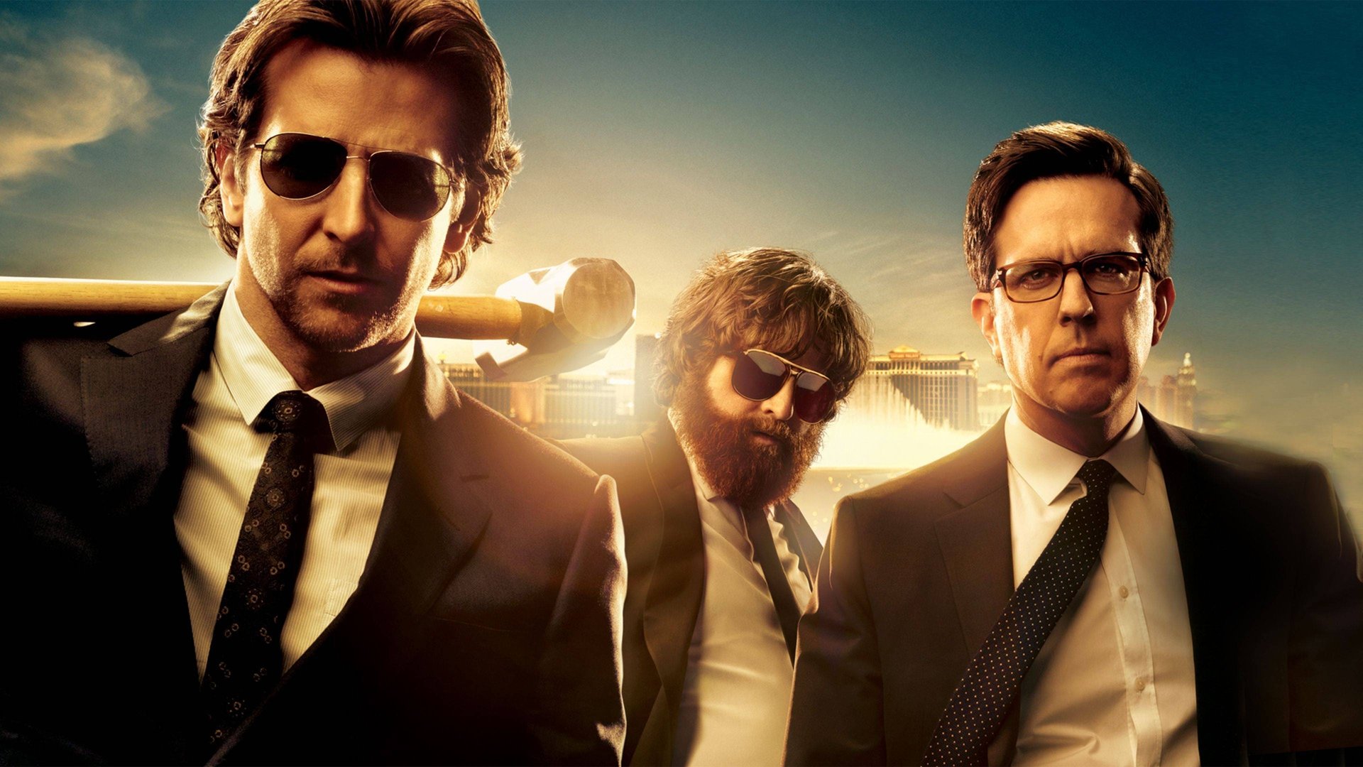 Cinematic background from The Hangover Part III 2013 - This time, there's no wedding. No bachelor party. What could go wrong, right? But when the Wolfpack hits the road, all bets are off.