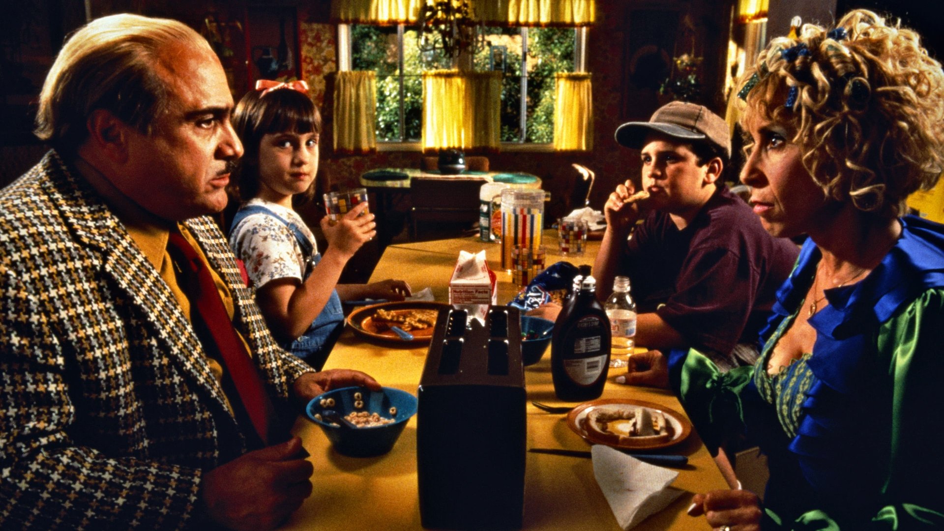 Cinematic background from Matilda 1996 - An extraordinarily intelligent young girl from a cruel and uncaring family discovers she possesses telekinetic powers and is sent off to a school headed by a tyrannical principal.