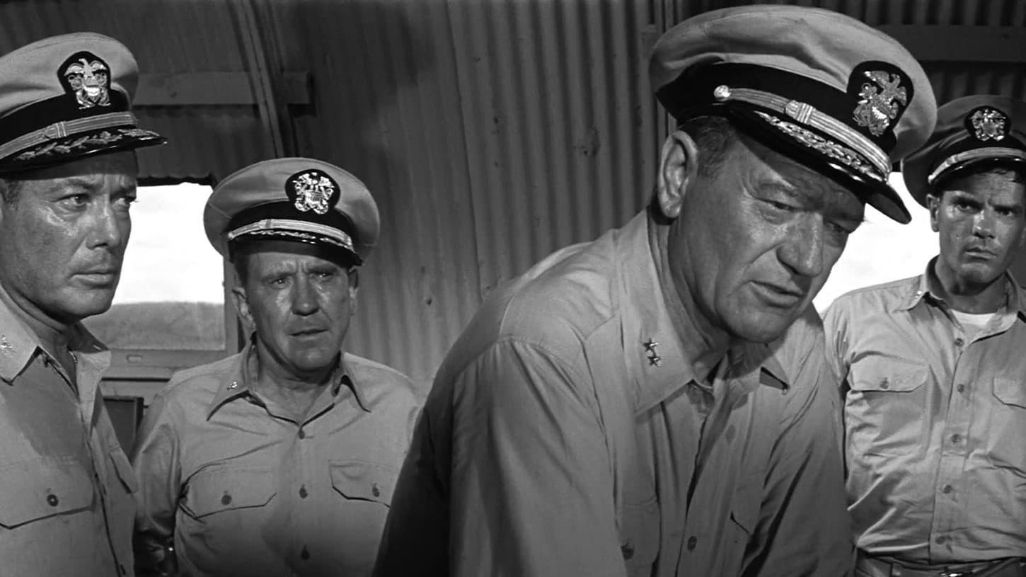 Cinematic background from In Harm's Way 1965 - A naval officer reprimanded after Pearl Harbor is later promoted to rear admiral and gets a second chance to prove himself against the Japanese.