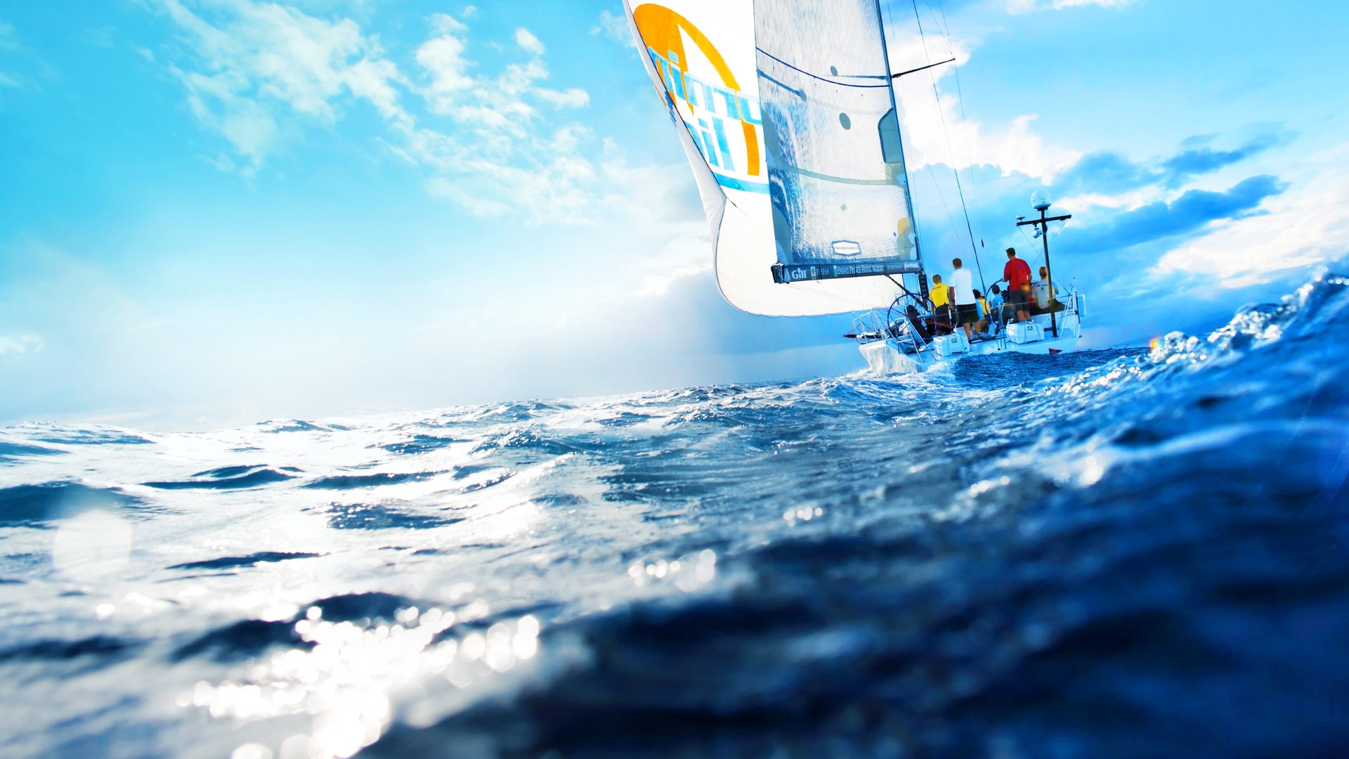 Cinematic background from Morning Light 2008 - Fifteen young sailors... six months of intense training... one chance at the brass ring. This documentary tells the story of a group of intrepid and determined young men and women, on the cusp of adulthood, as they embark on life's first great adventure. Racing a high-performance 52-foot sloop the crew of "Morning Light" matches wits and skills in a dramatic 2300 mile showdown.