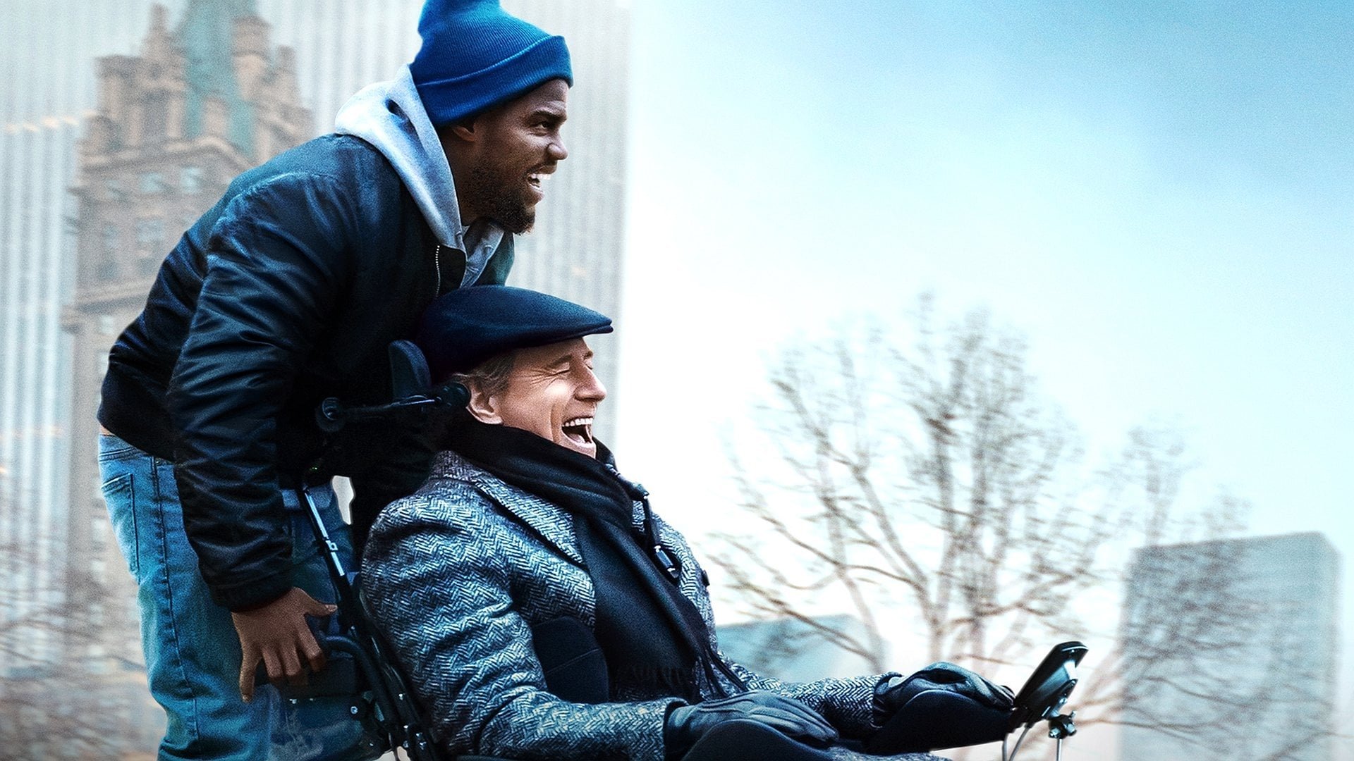 Cinematic background from The Upside 2017 - Phillip is a wealthy quadriplegic who needs a caretaker to help him with his day-to-day routine in his New York penthouse. He decides to hire Dell, a struggling parolee who's trying to reconnect with his ex and his young son. Despite coming from two different worlds, an unlikely friendship starts to blossom.