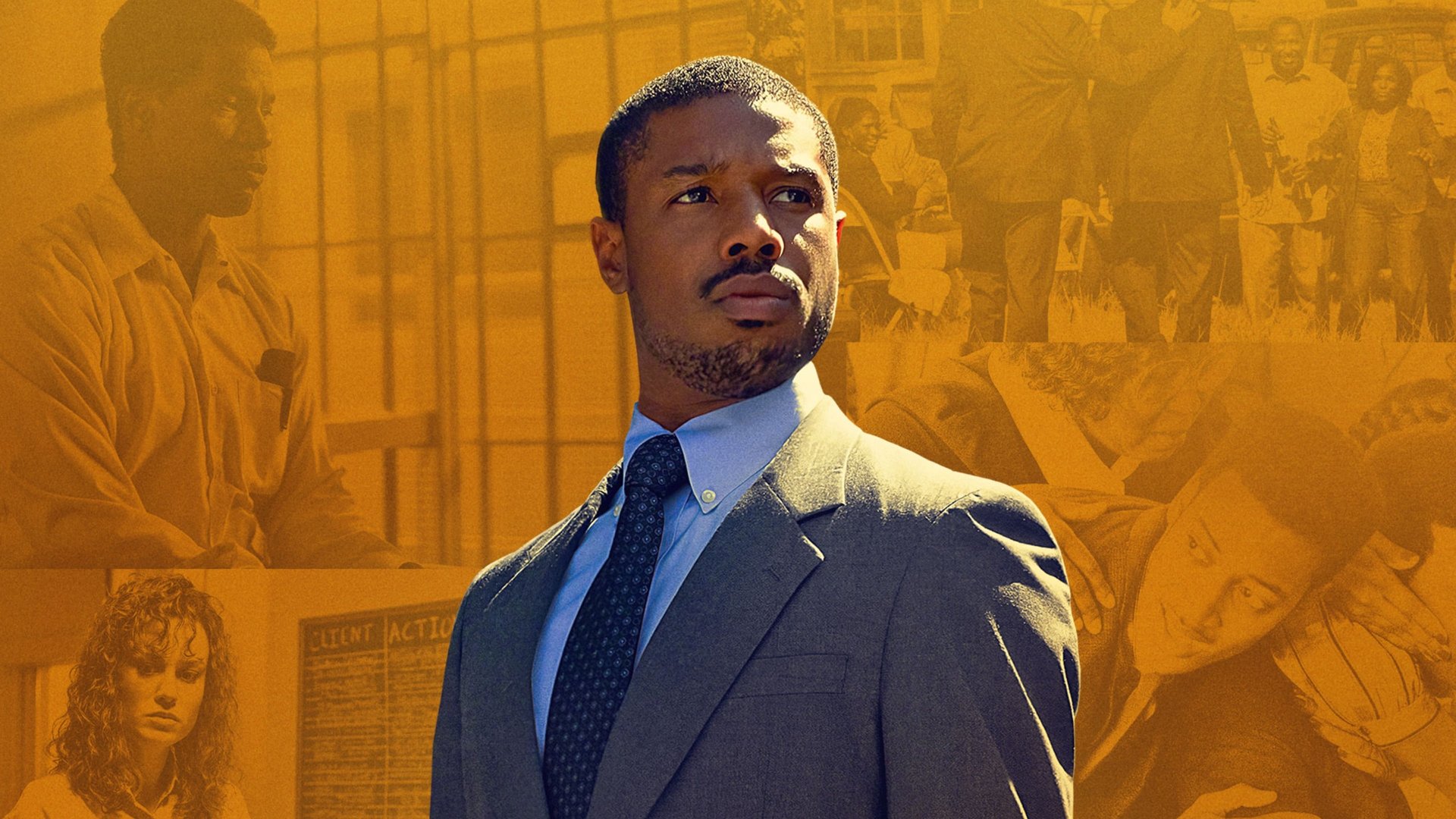 Cinematic background from Just Mercy 2019 - The powerful true story of Harvard-educated lawyer Bryan Stevenson, who goes to Alabama to defend the disenfranchised and wrongly condemned — including Walter McMillian, a man sentenced to death despite evidence proving his innocence. Bryan fights tirelessly for Walter with the system stacked against them.