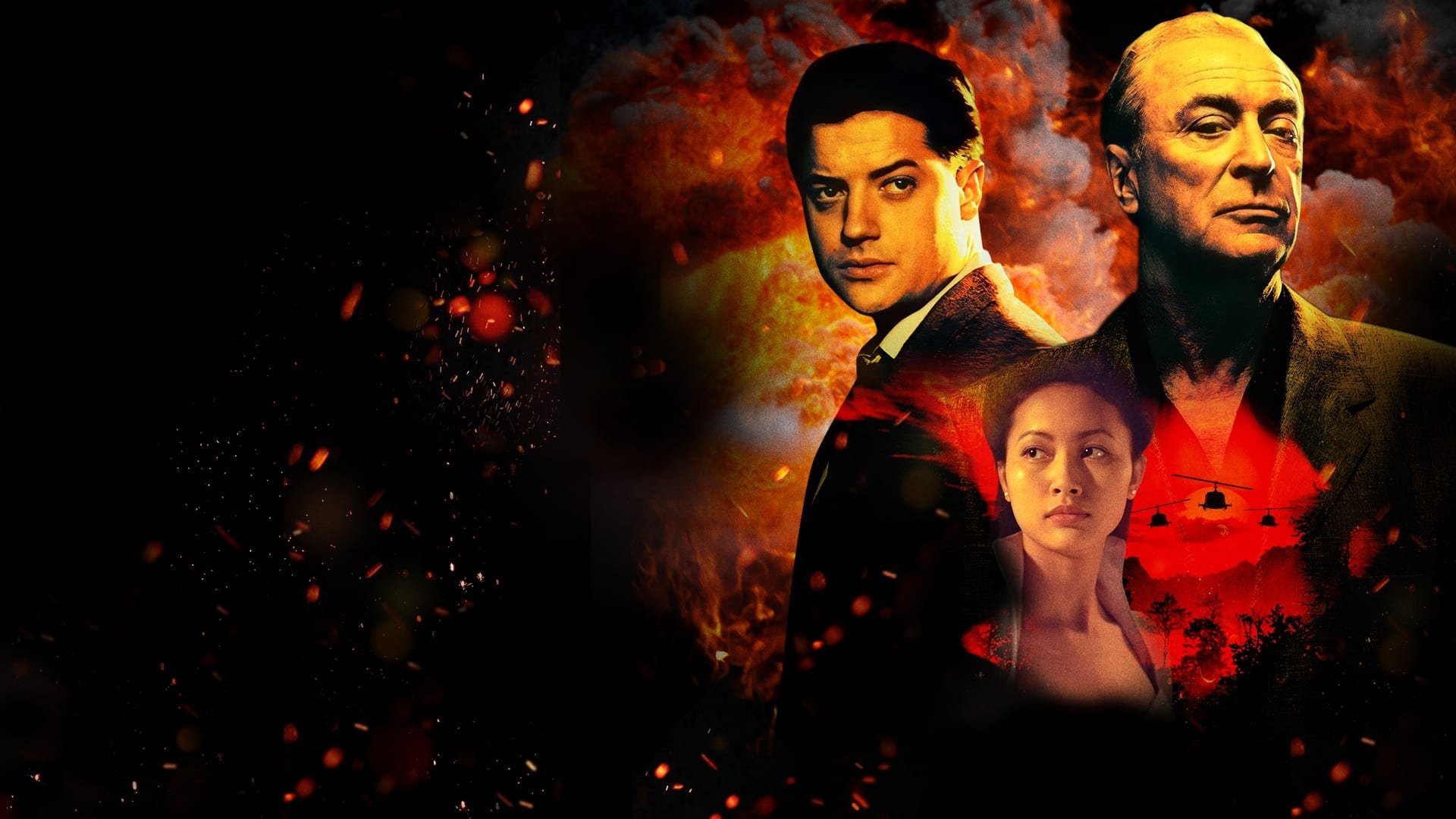 Cinematic background from The Quiet American 2002 - In early 1950s Vietnam, a young American becomes entangled in a dangerous love triangle when he falls for the beautiful mistress of a British journalist. As war is waged around them, the trio sinks deeper into a world of drugs, passion, and betrayal where nothing is as it seems.