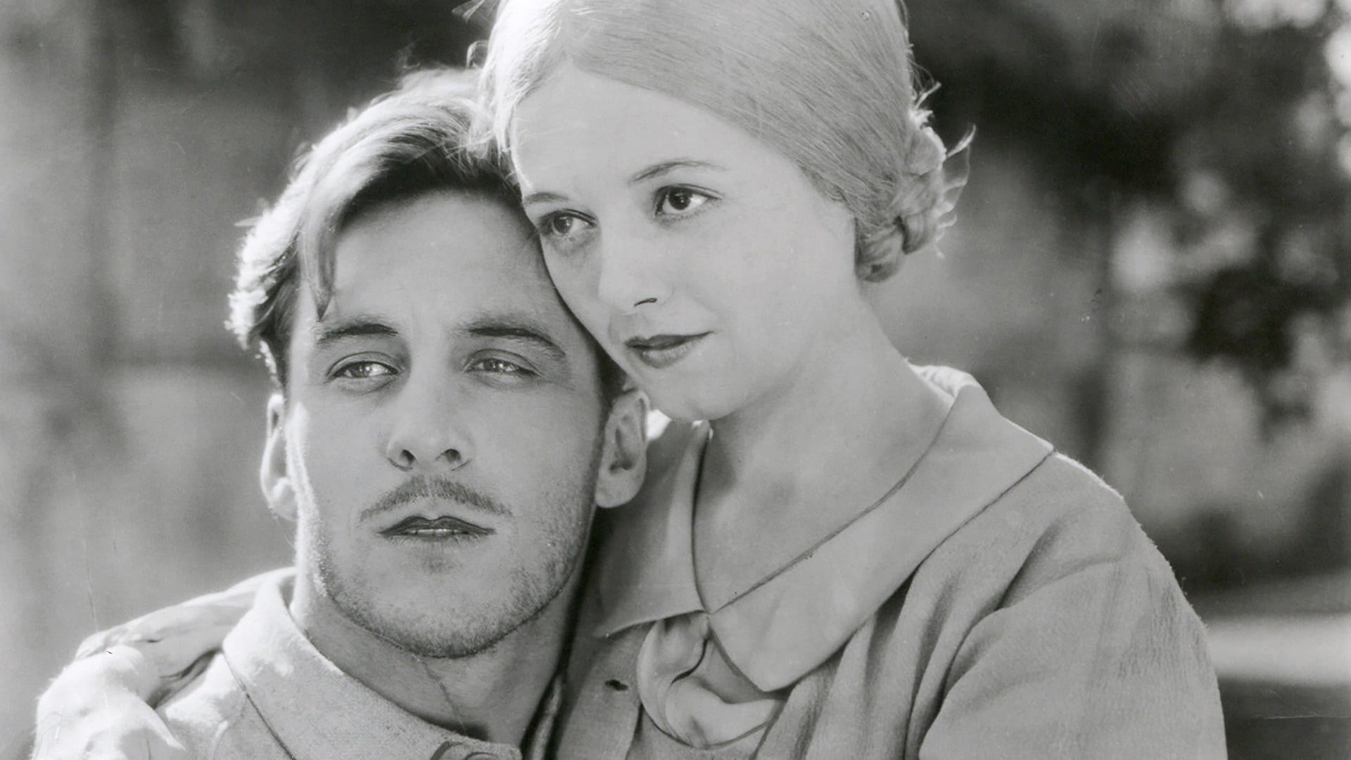 Cinematic background from Sunrise 1927 - A married farmer falls under the spell of a slatternly woman from the city, who tries to convince him to drown his wife.
