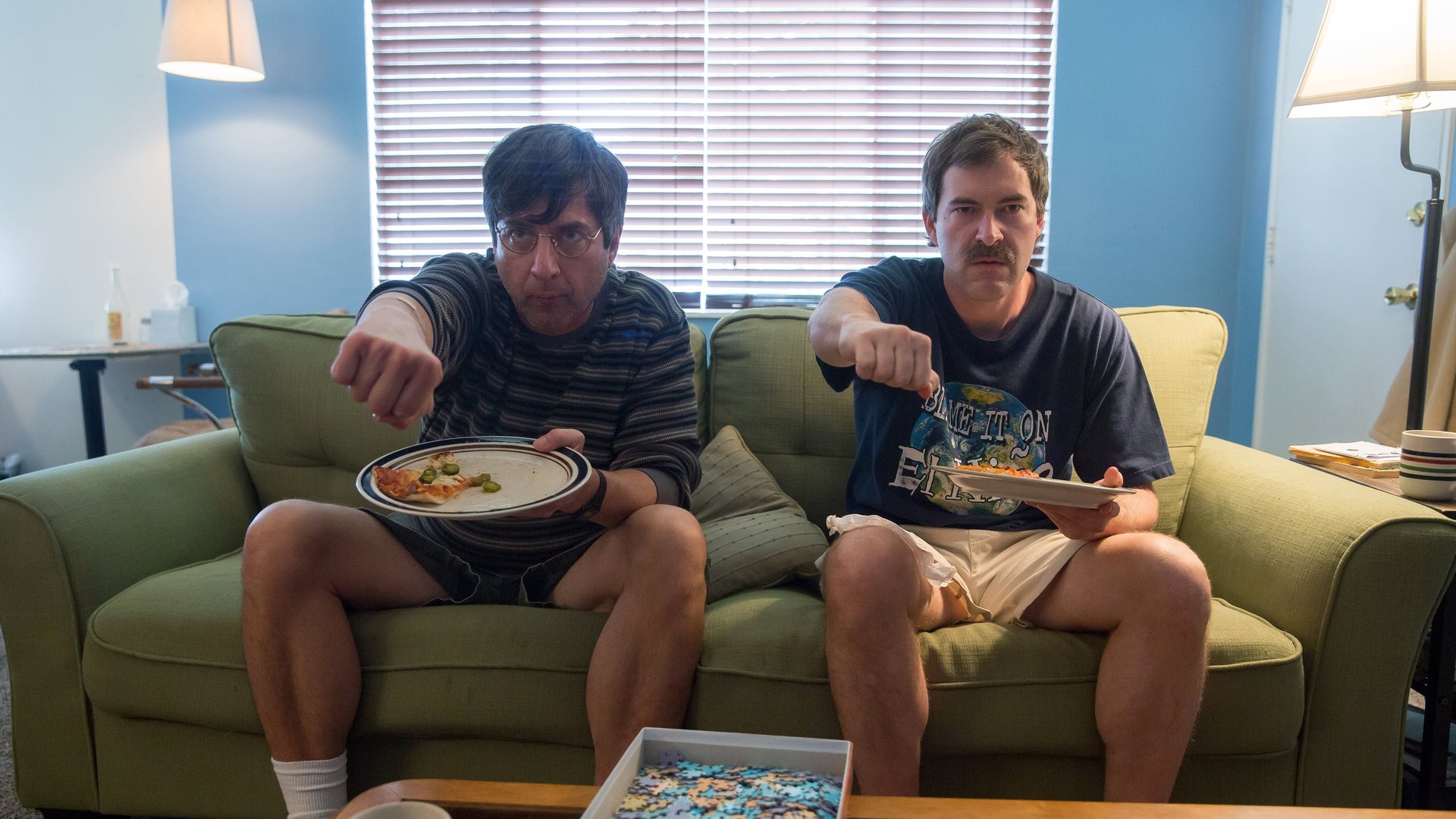 Cinematic background from Paddleton 2019 - An unlikely friendship between two neighbors becomes an unexpectedly emotional journey when the younger man is diagnosed with terminal cancer.