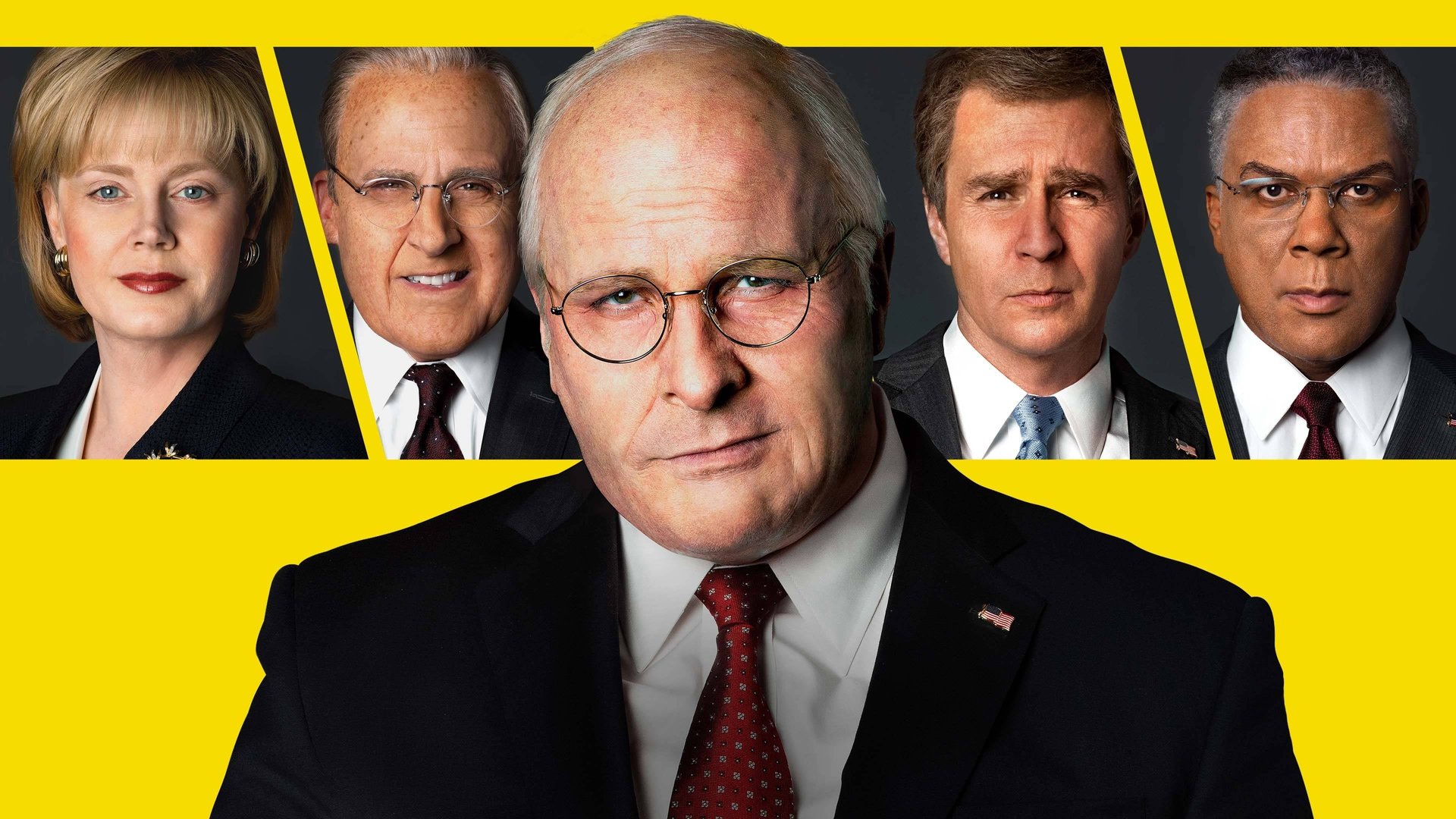 Cinematic background from Vice 2018 - George W. Bush picks Dick Cheney, the CEO of Halliburton Co., to be his Republican running mate in the 2000 presidential election. No stranger to politics, Cheney's impressive résumé includes stints as White House chief of staff, House Minority Whip and Defense Secretary. When Bush wins by a narrow margin, Cheney begins to use his newfound power to help reshape the country and the world.