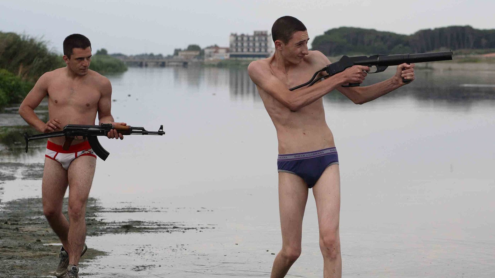 Cinematic background from Gomorrah 2008 - An inside look at Italy's modern-day crime families, the Camorra in Naples and Caserta. Based on a book by Roberto Saviano. Power, money and blood: these are the "values" that the residents of the Province of Naples and Caserta have to face every day. They hardly ever have a choice and are forced to obey the rules of the Camorra. Only a lucky few can even think of leading a normal life.