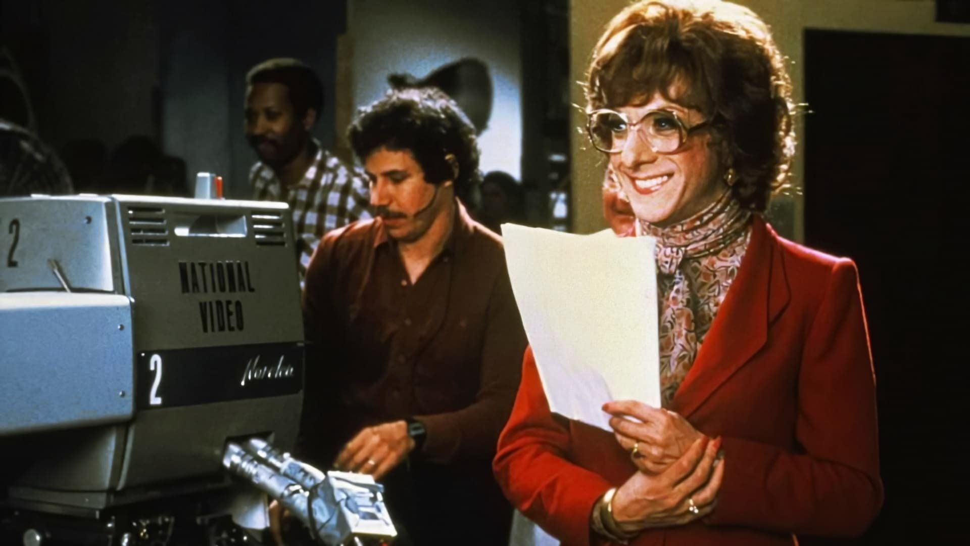 Cinematic background from Tootsie 1982 - When struggling, out of work actor Michael Dorsey secretly adopts a female alter ego - Dorothy Michaels - in order to land a part in a daytime drama, he unwittingly becomes a feminist icon and ends up in a romantic pickle.