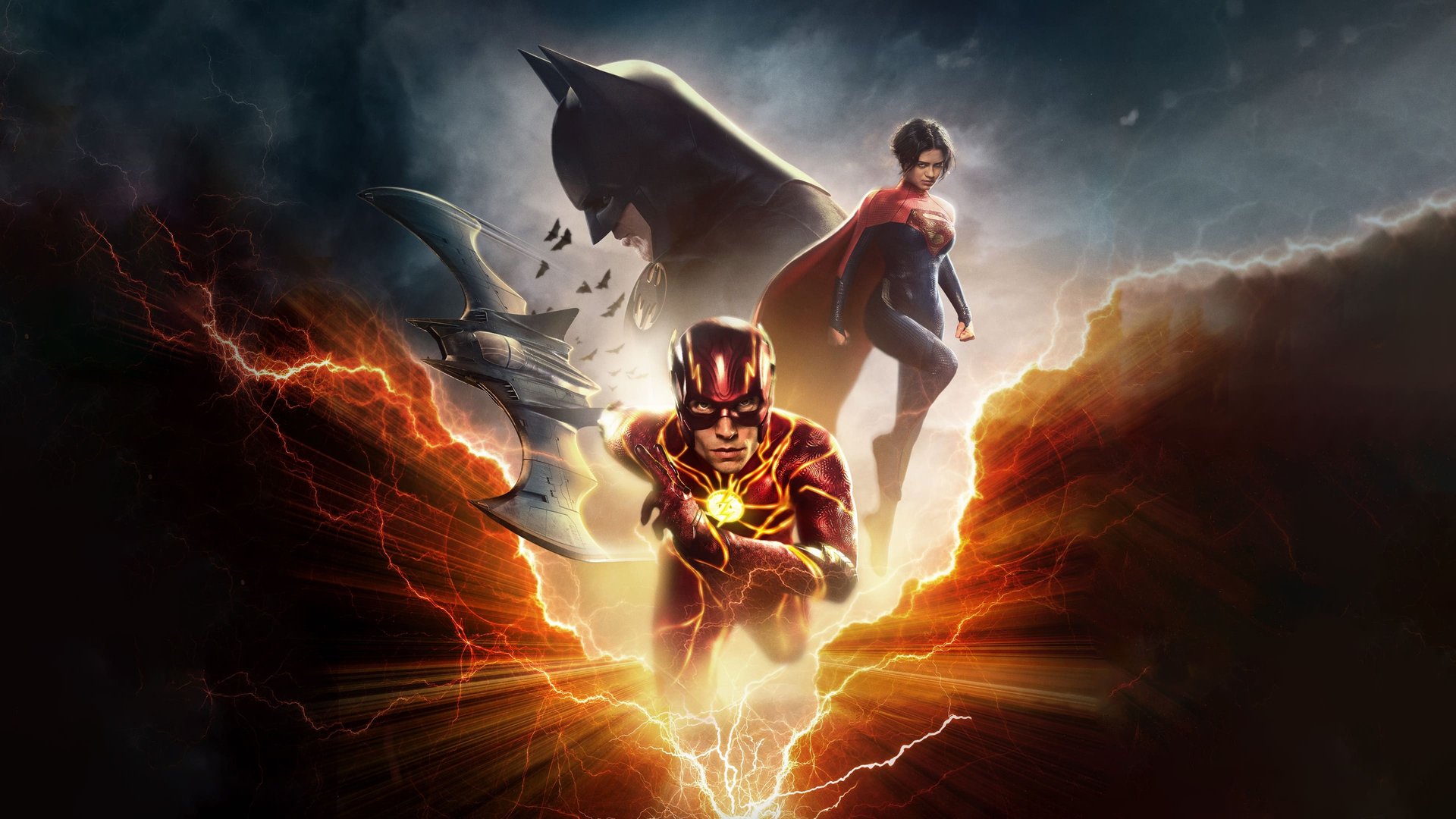 Cinematic background from The Flash 2023 - When his attempt to save his family inadvertently alters the future, Barry Allen becomes trapped in a reality in which General Zod has returned and there are no Super Heroes to turn to. In order to save the world that he is in and return to the future that he knows, Barry's only hope is to race for his life. But will making the ultimate sacrifice be enough to reset the universe?