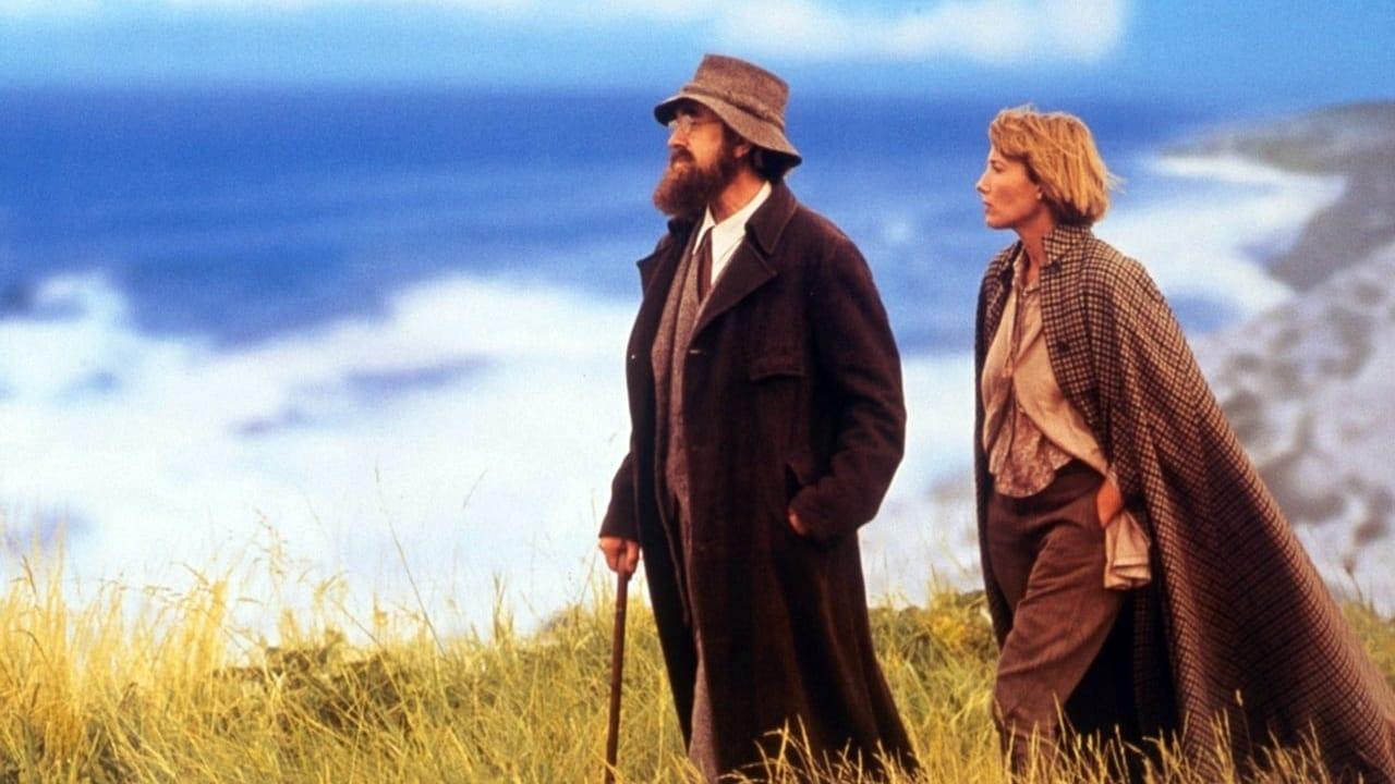 Cinematic background from Carrington 1995 - Painter Dora Carrington develops an intimate but extremely complex bond with writer Lytton Strachey. Though Lytton is a homosexual, he is enchanted by the mysterious Dora and they begin a lifelong friendship that has strangely romantic undertones. Eventually, Lytton and Dora decide to live together, despite the fact that the latter has fallen in love with military man Ralph Partridge, whom she plans to marry.