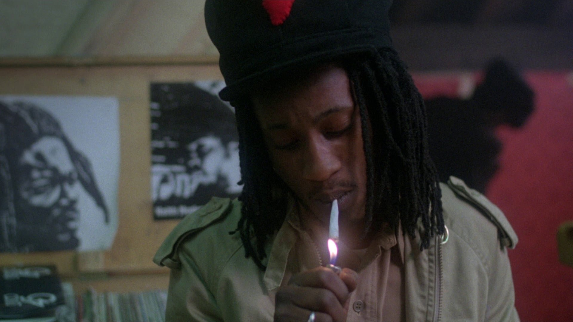 Cinematic background from Babylon 1980 - Drama telling the story of Blue, a young man of Jamaican descent living in Brixton in 1980, as he hangs out with his friends, fronts a dub sound system, loses his job, struggles with family problems and has his friendships tested by racism.