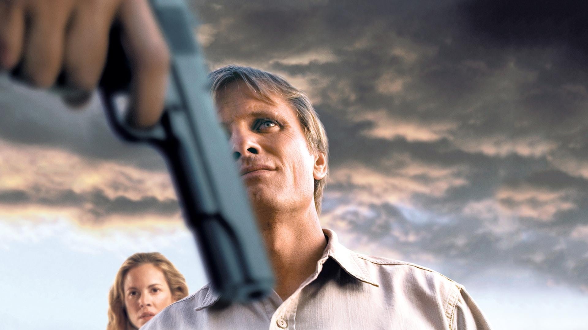 Cinematic background from A History of Violence 2005 - An average family is thrust into the spotlight after the father commits a seemingly self-defense murder at his diner.