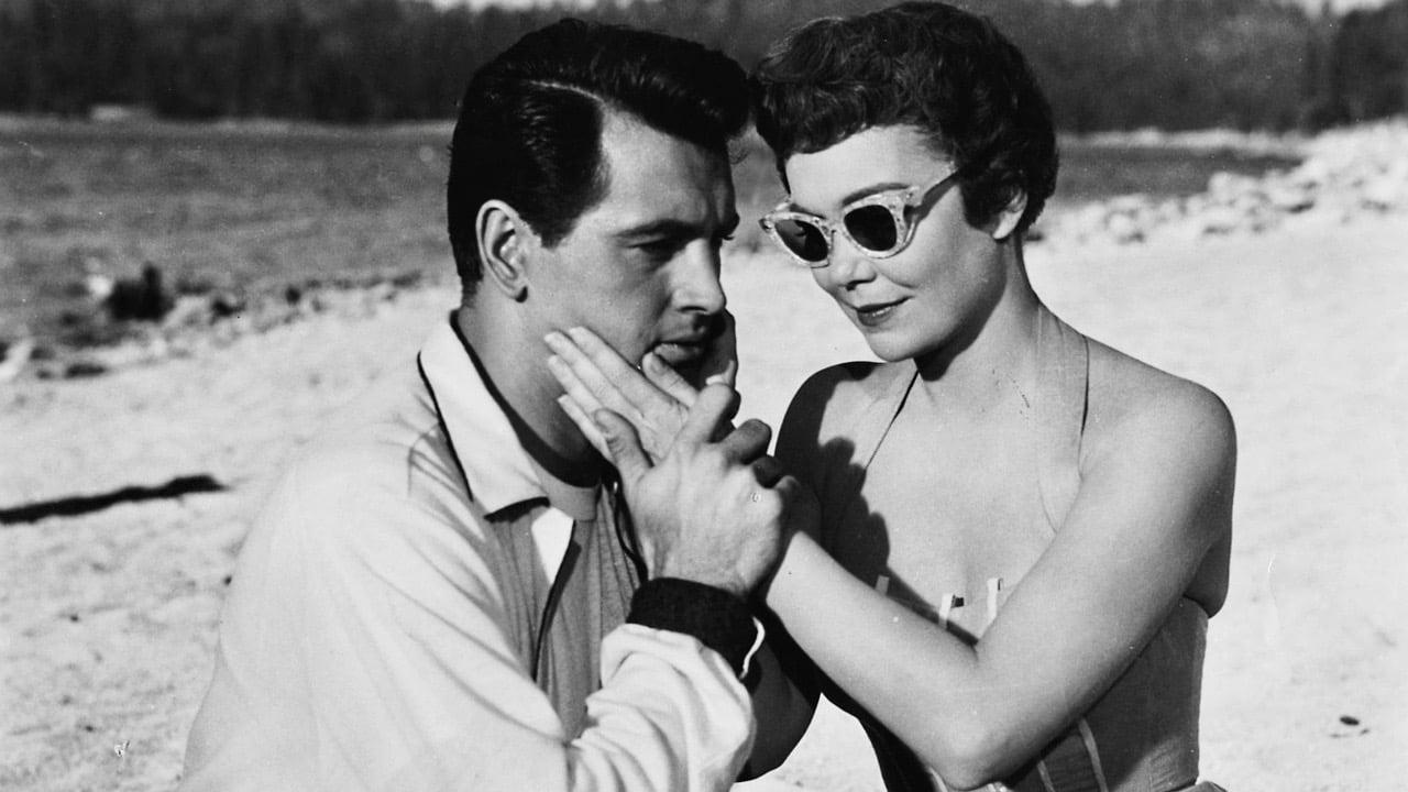 Cinematic background from Magnificent Obsession 1954 - When churlish, spoiled rich man Bob Merrick foolishly wrecks his speedboat, the rescue team resuscitates him with equipment therefore unavailable to aid a local hero, Dr. Wayne Phillips, who dies as a result. Phillips had helped many people, and when Merrick learns of the doctor's way of life-- That is, to selflessly give of himself and his finances, in secret-- Bob attempts it in a ham-handed way. From then on, the lives of Helen Phillips and Bob Merrick intersect, first in tragedy, then in love.