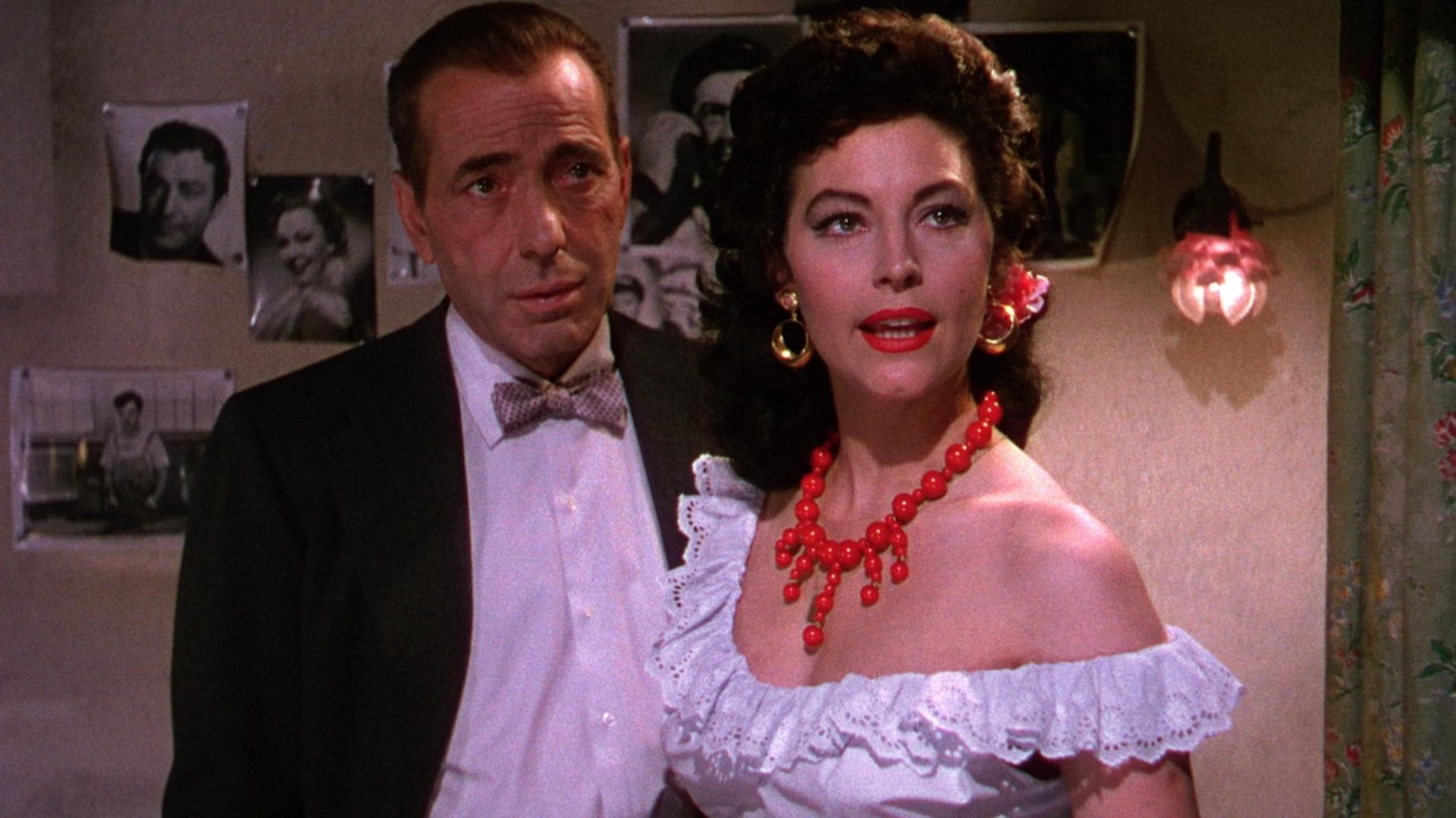 Cinematic background from The Barefoot Contessa 1954 - Has-been director Harry Dawes gets a new lease on his career when independently wealthy Kirk Edwards hires him to write and direct a film. They go to Madrid to find Maria Vargas, a dancer who will star in the film.