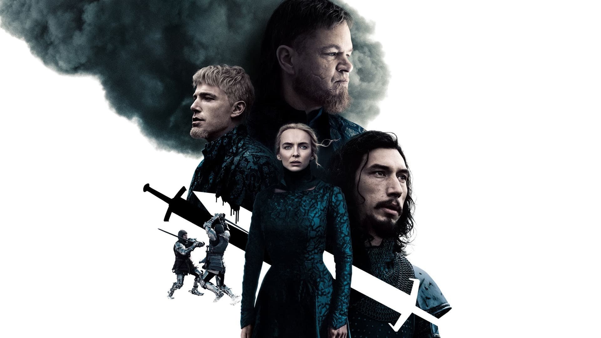 Cinematic background from The Last Duel 2021 - King Charles VI declares that Knight Jean de Carrouges settle his dispute with his squire, Jacques Le Gris, by challenging him to a duel.