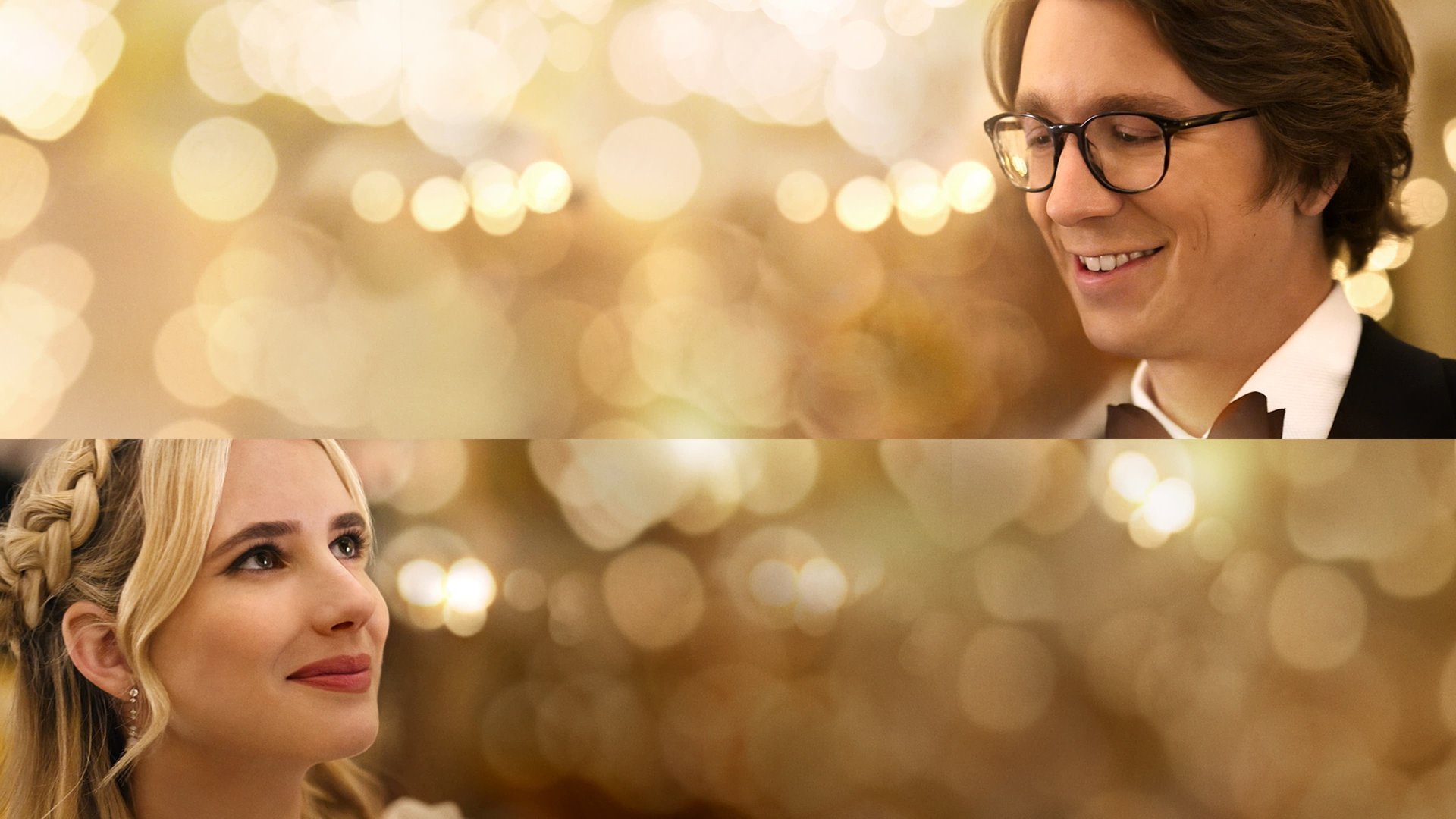 Cinematic background from About Fate 2022 - Two strangers believe in love but never seem to be able to find its true meaning. In a wild twist of events, fate puts each in the other's path on one stormy New Year's Eve.