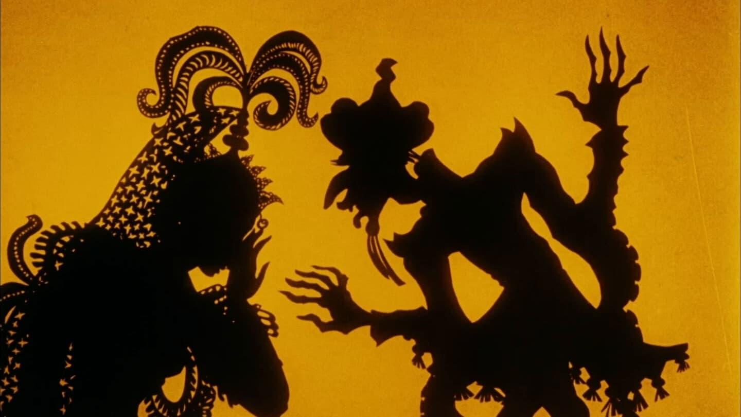 Cinematic background from The Adventures of Prince Achmed 1926 - Based on stories from "The Arabian Nights". A wicked sorcerer tricks Prince Achmed into riding a magical flying horse. The heroic prince is able to subdue the magical horse, which he uses to fly off to many adventures. While travelling, he falls in love with the beautiful Princess Peri Banu, and must defeat an army of demons to win her heart. The film is animated using the silhouette technique.