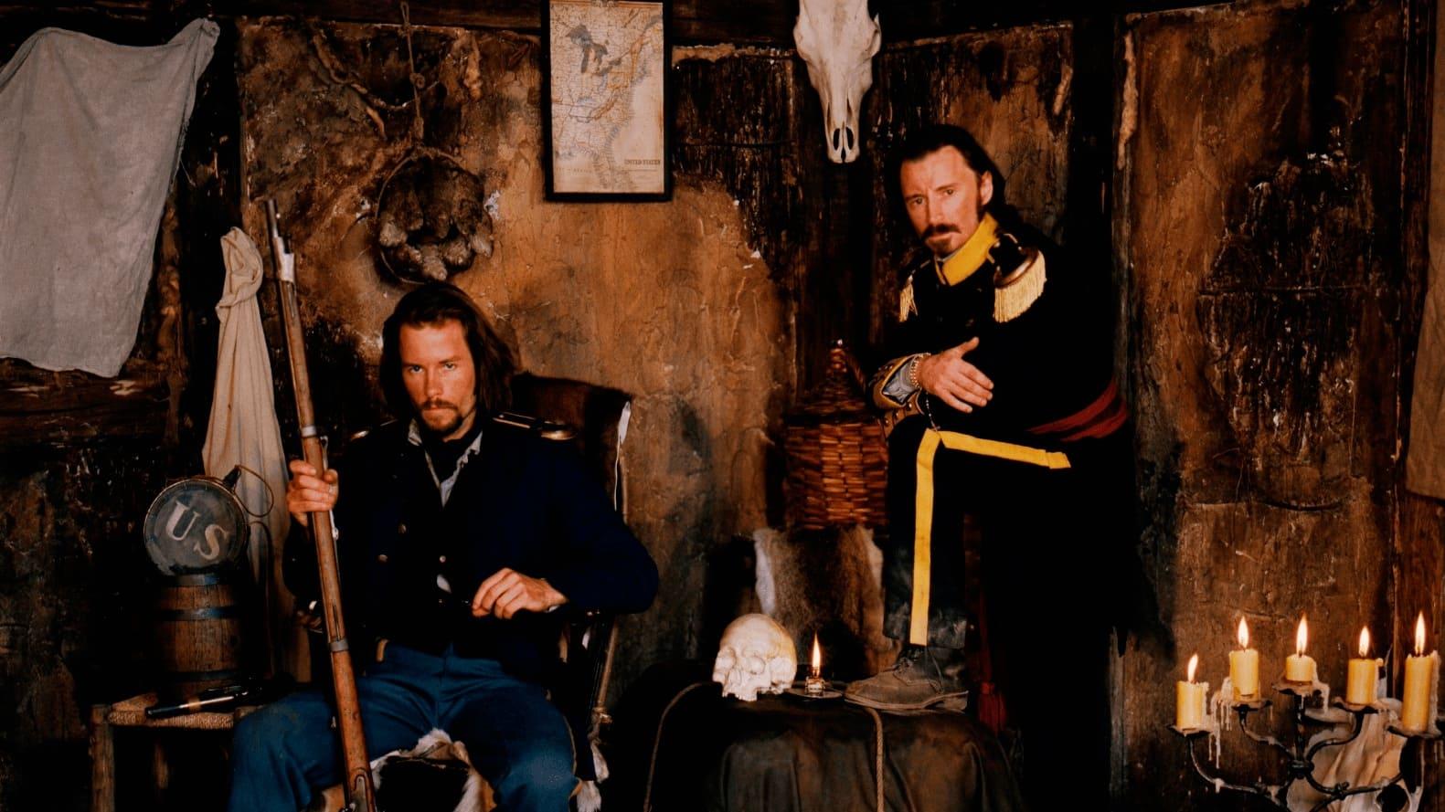 Cinematic background from Ravenous 1999 - Upon receiving reports of missing persons at Fort Spencer, a remote Army outpost on the Western frontier, Capt. John Boyd investigates. After arriving at his new post, Boyd and his regiment aid a wounded frontiersman who recounts a horrifying tale of a wagon train murdered by its supposed guide -- a vicious U.S. Army colonel gone rogue. Fearing the worst, the regiment heads out into the wilderness to verify the gruesome claims.