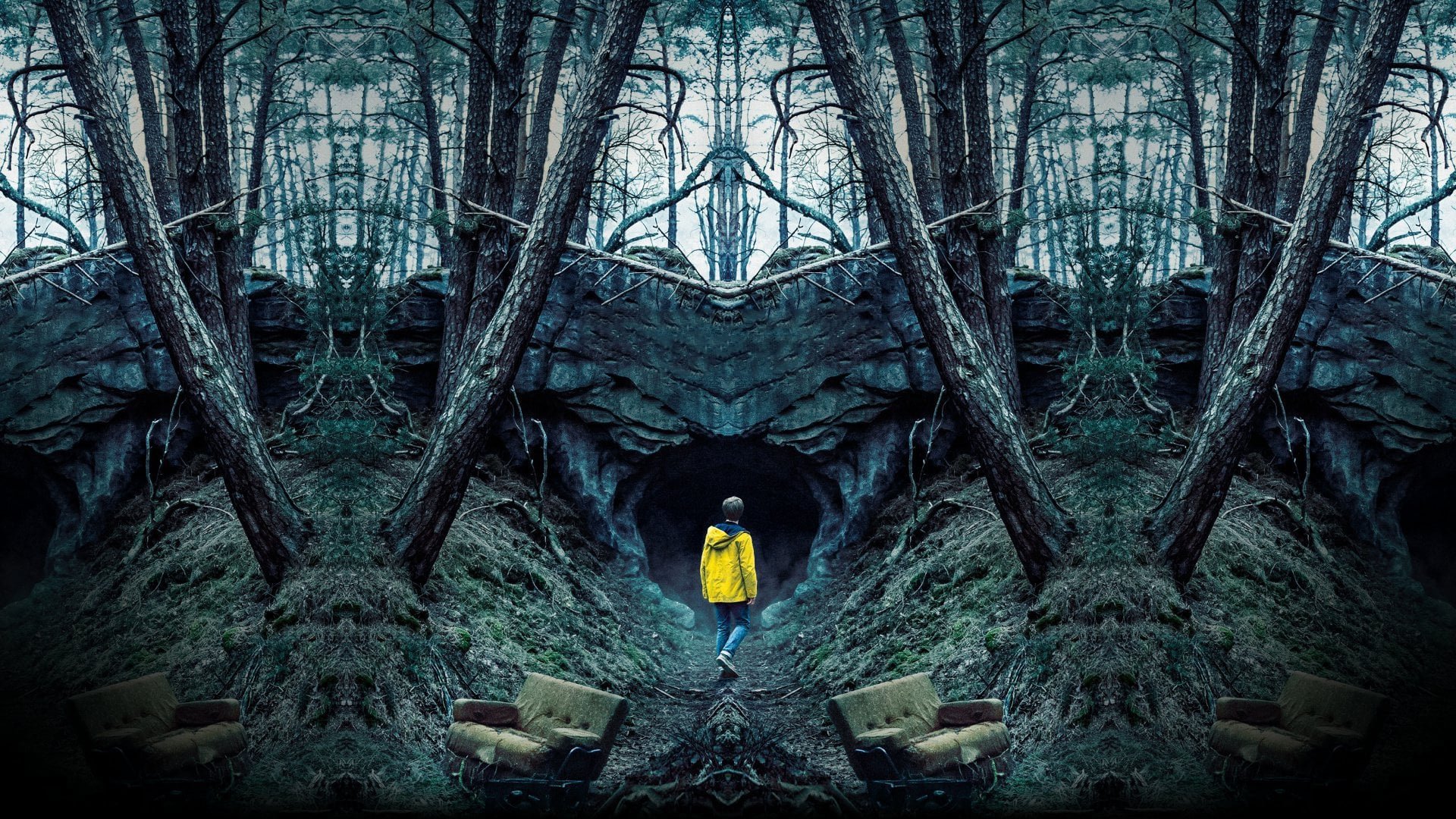 Cinematic background from Dark 2017 - 2020 - A missing child causes four families to help each other for answers. What they could not imagine is that this mystery would be connected to innumerable other secrets of the small town.