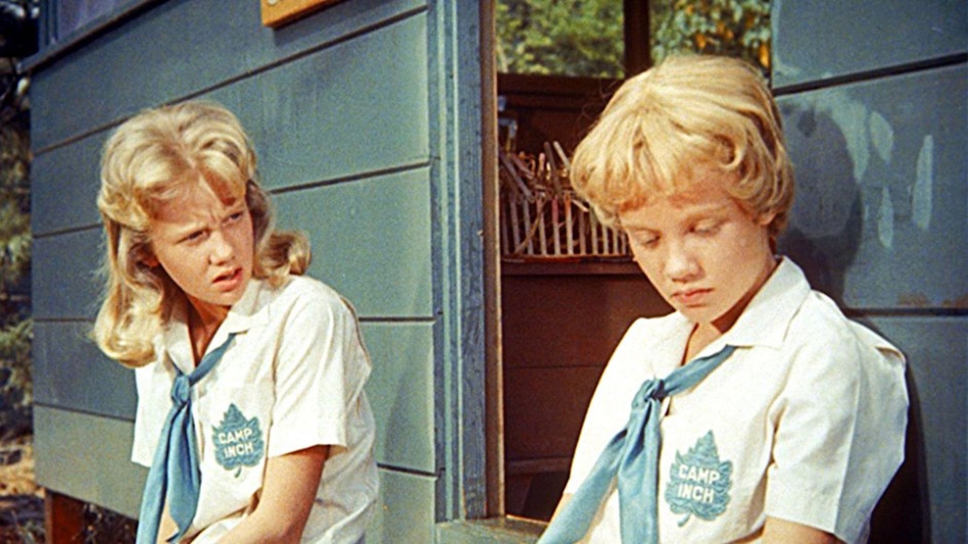 Cinematic background from The Parent Trap 1961 - Two identical twin sisters, separated at birth by their parents' divorce, are reunited years later at a summer camp, where they scheme to bring their parents back together. The girls, one of whom has been living with their mother and the other with their father, switch places after camp and go to work on their plan, the first objective being to scare off a gold-digger pursuing their father.