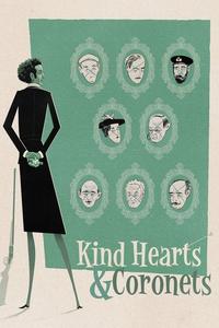 Official poster of Kind Hearts and Coronets 1949 directed by [object Object]