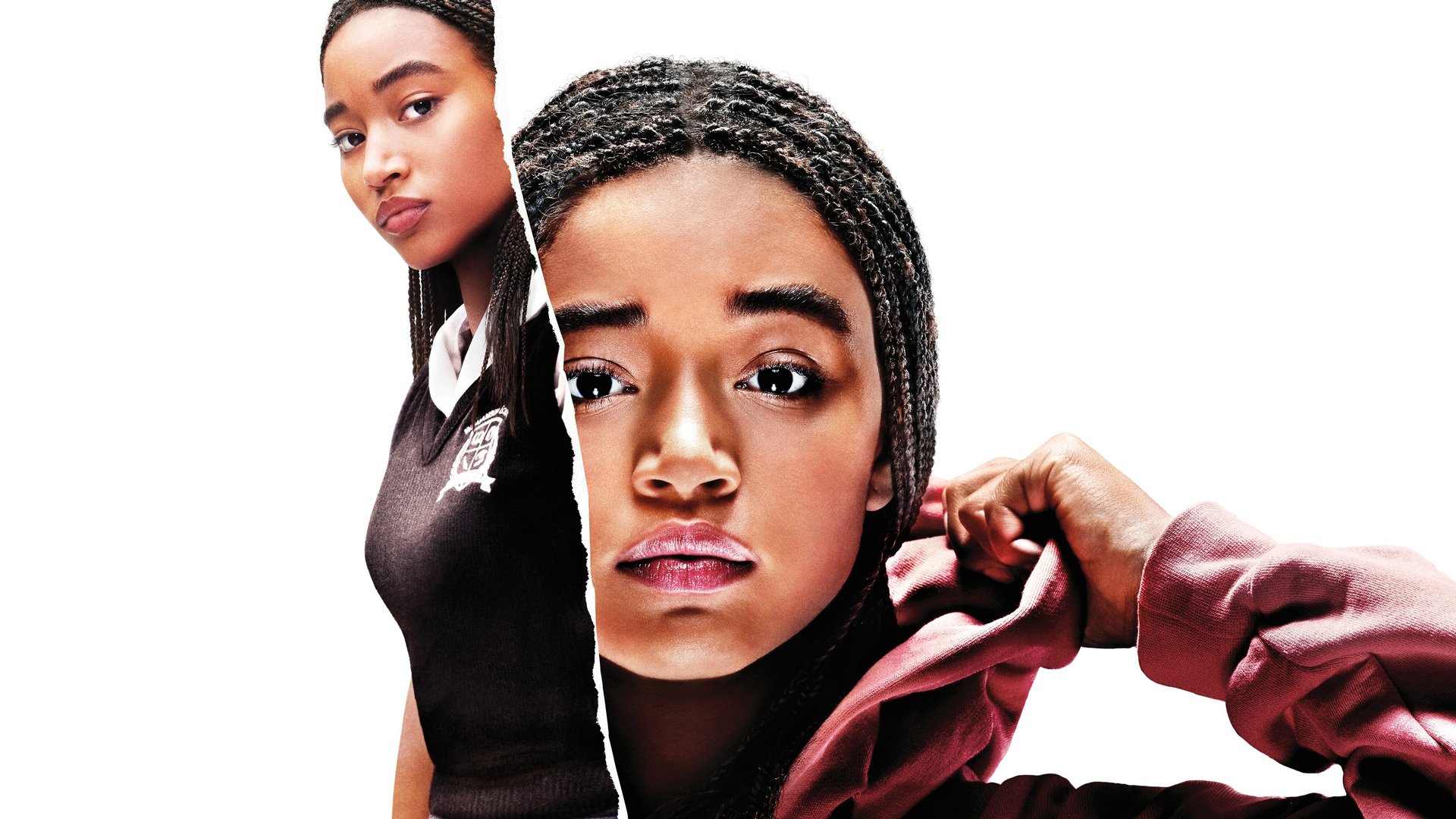 Cinematic background from The Hate U Give 2018 - Raised in a poverty-stricken slum, a 16-year-old girl named Starr now attends a suburban prep school. After she witnesses a police officer shoot her unarmed best friend, she's torn between her two very different worlds as she tries to speak her truth.