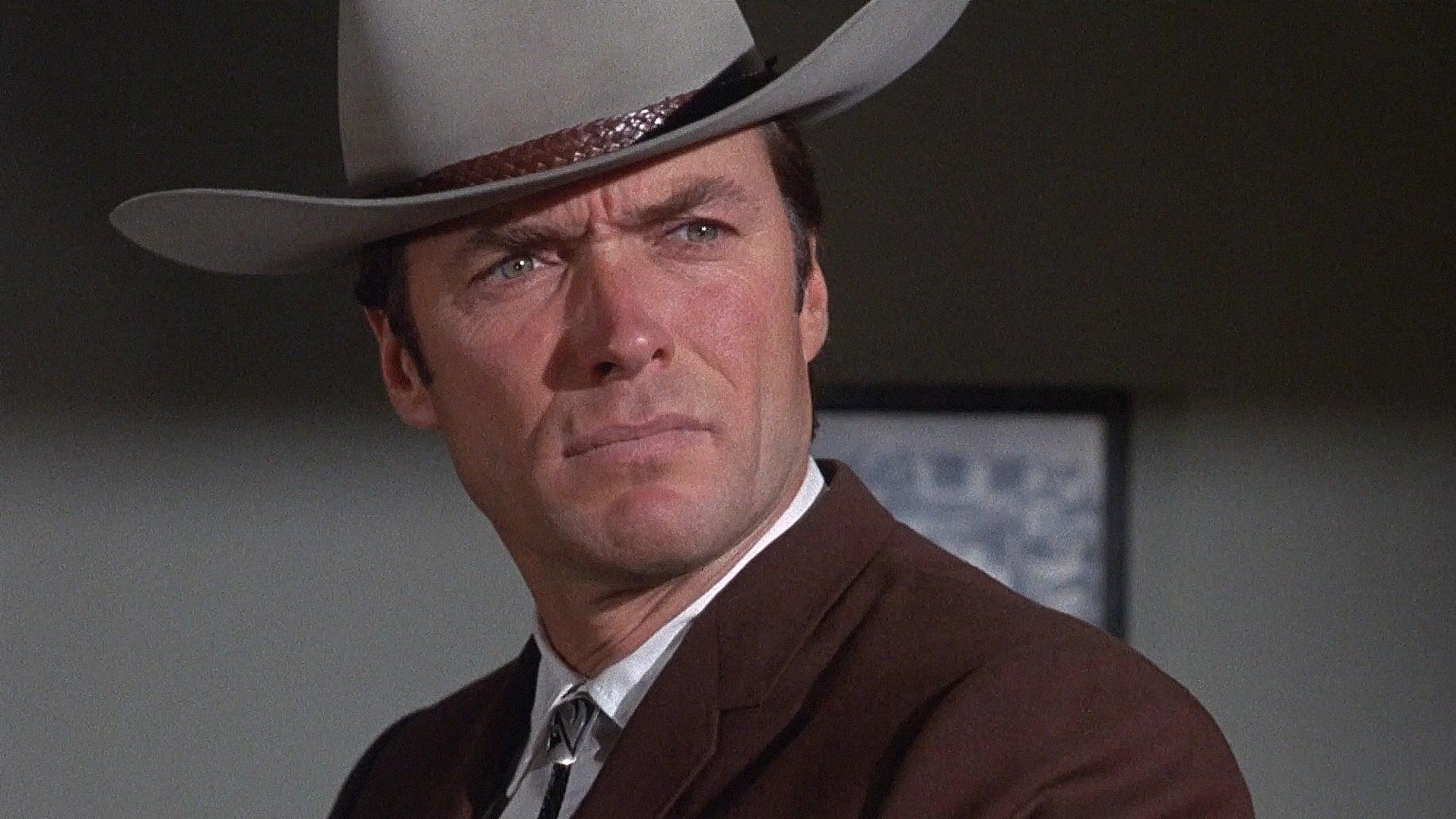 Cinematic background from Coogan's Bluff 1968 - Coogan, an Arizona deputy sheriff goes to New York to pick up a prisoner. While escorting the prisoner to the airport, he escapes and Coogan heads into the city to recapture him.